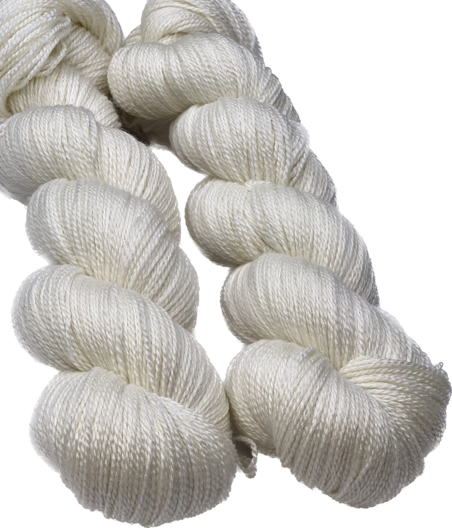 Merino lace - ufarvet - View 4