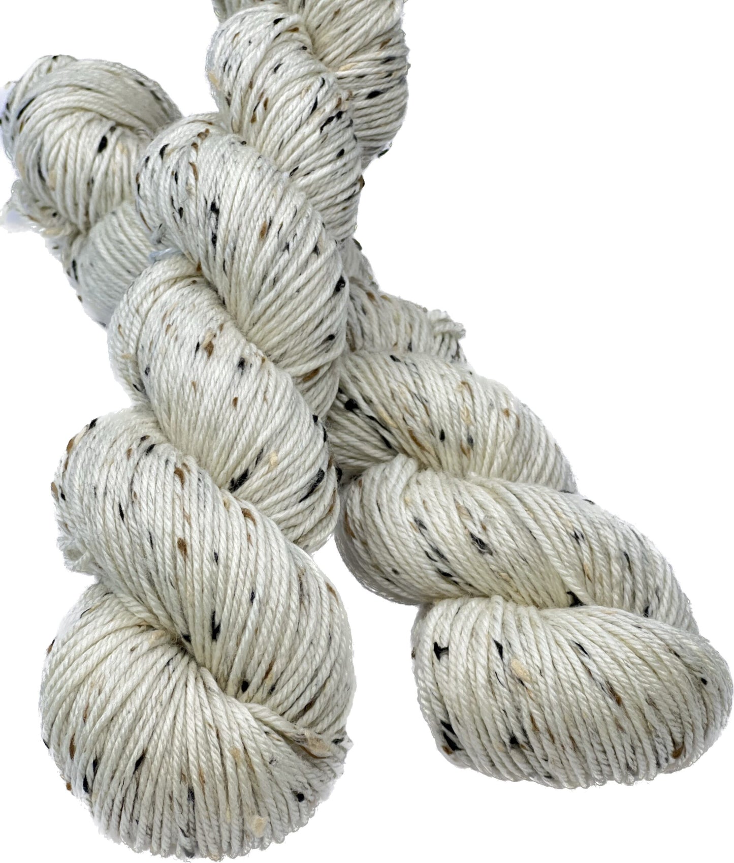 Merino Tweed ufarvet - View 4