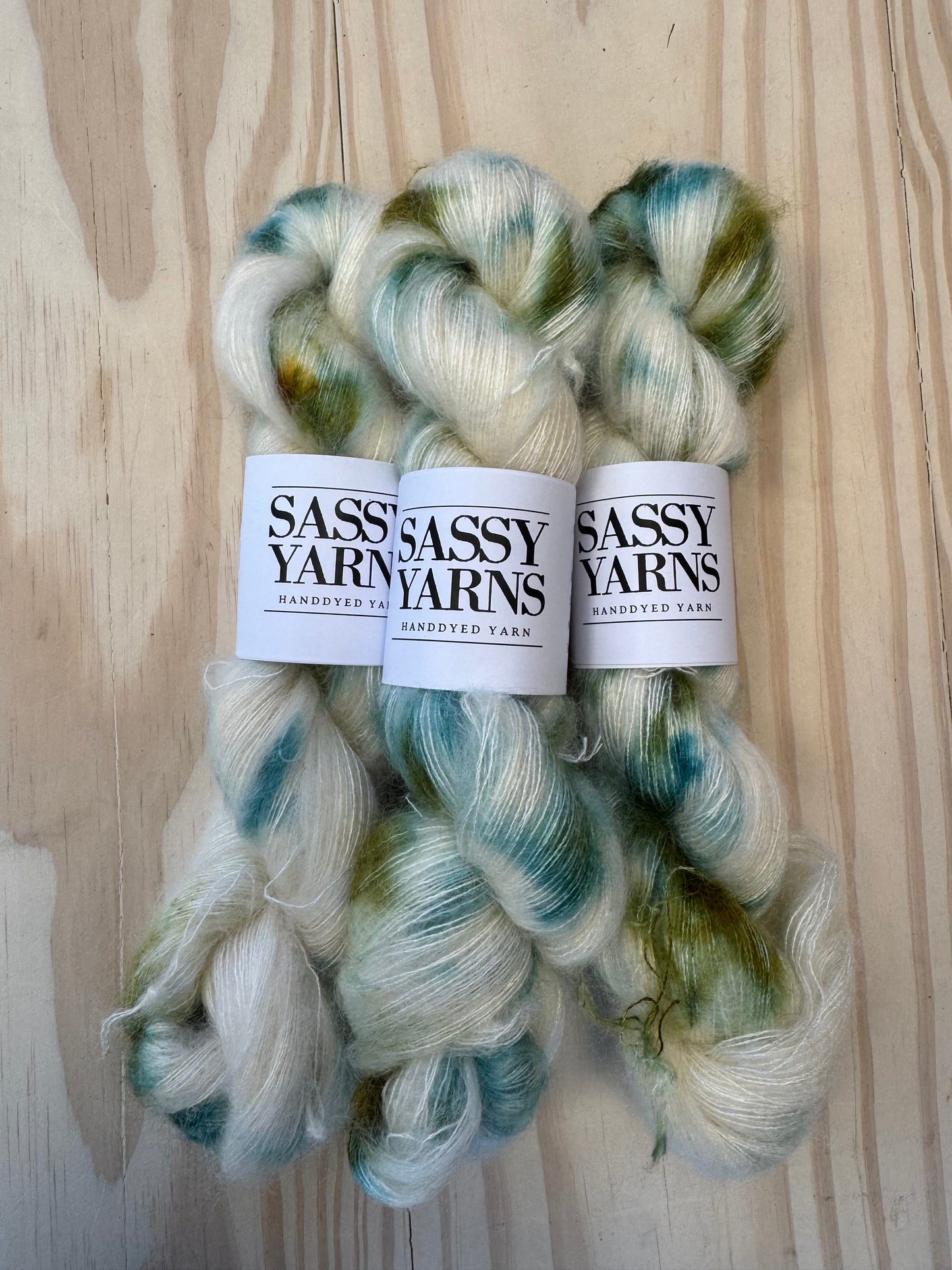 Kid silk mohair - Anemoner
