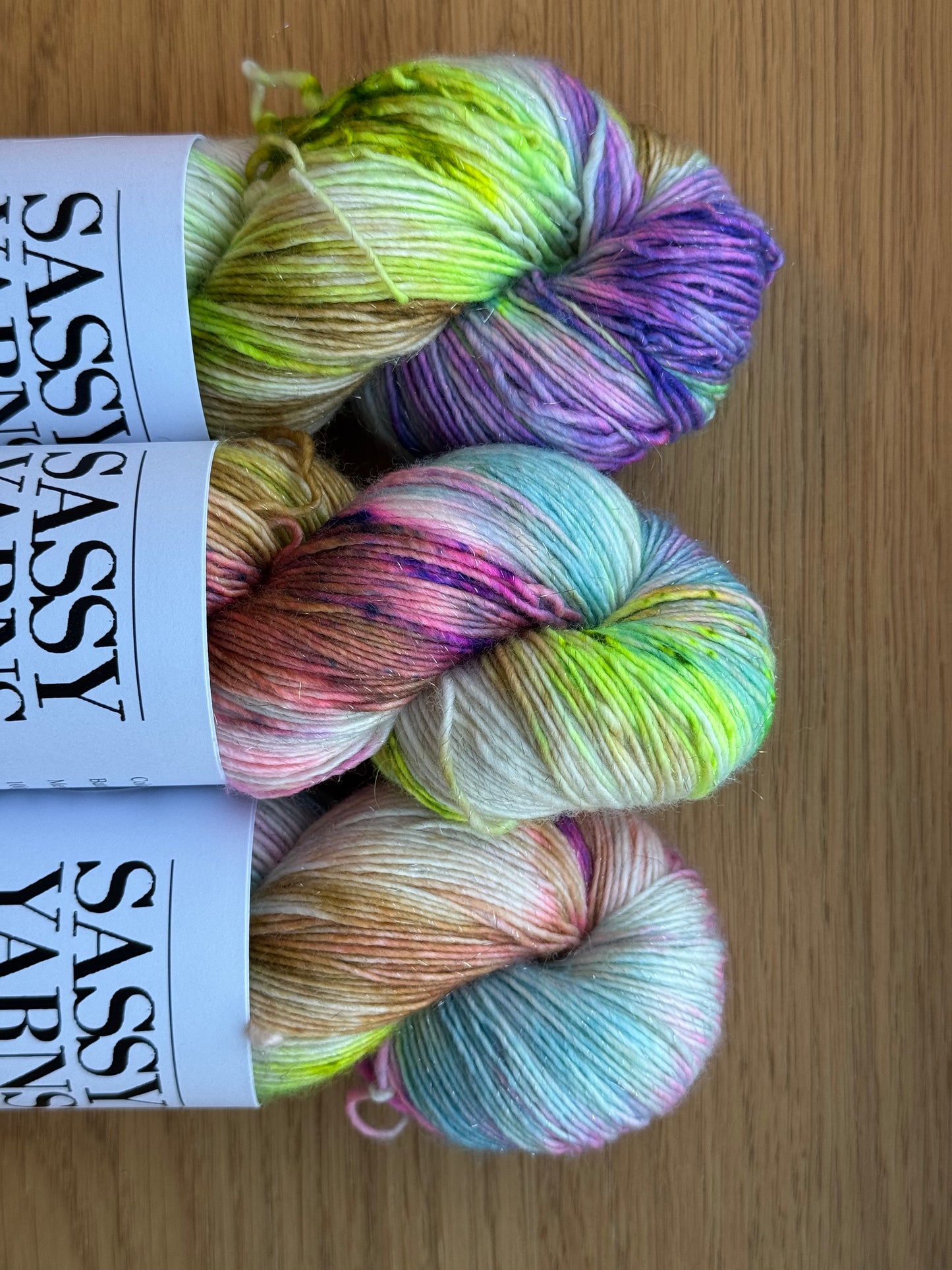 Merino Singles glitter - Fantasi