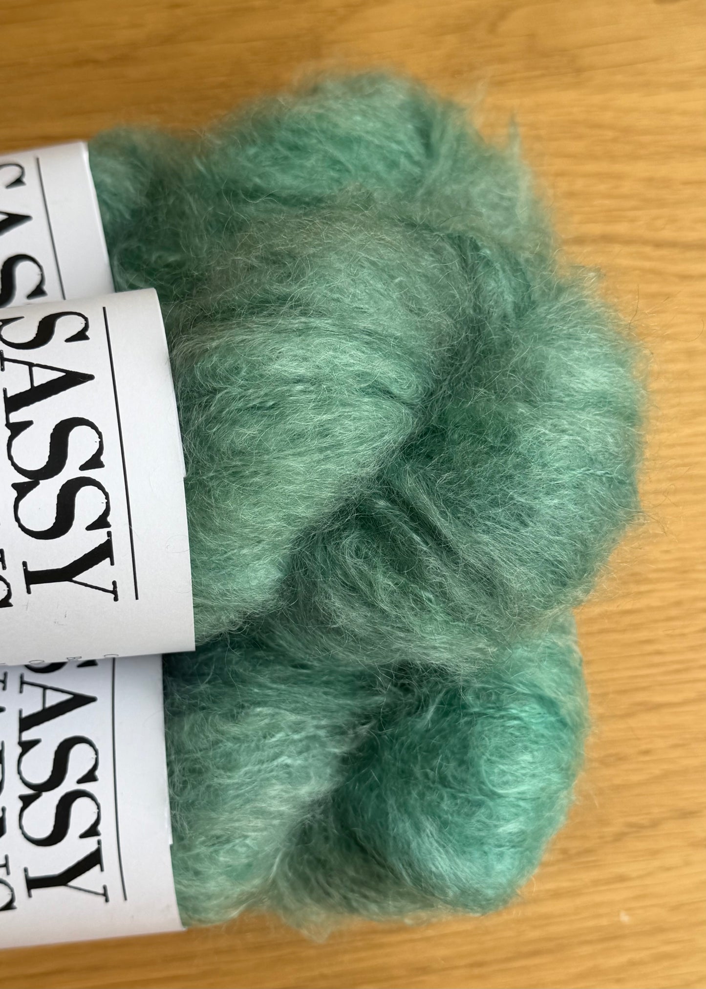 Chunky/fed Mohair - Malakit