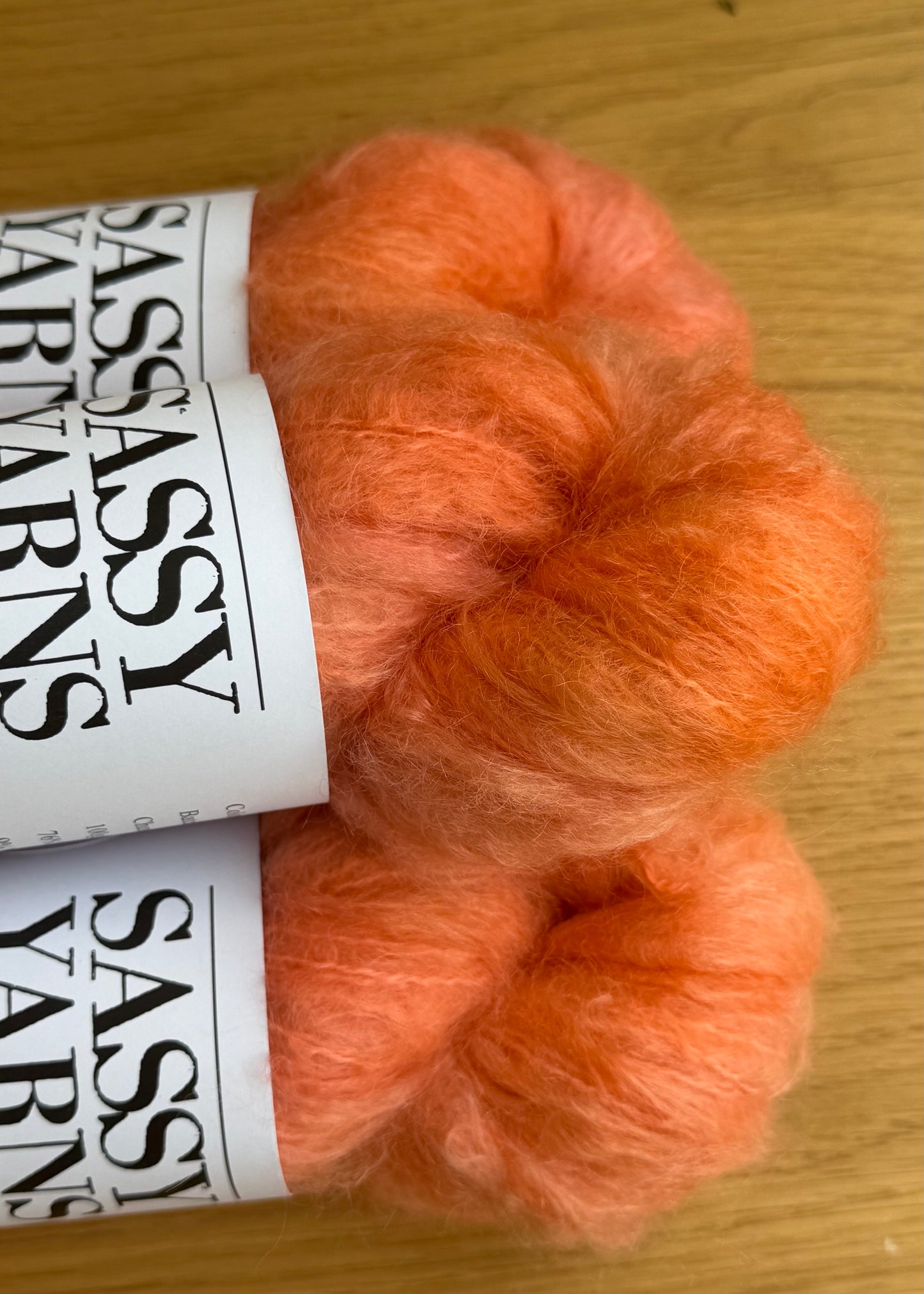 Chunky/fed Mohair - Koral