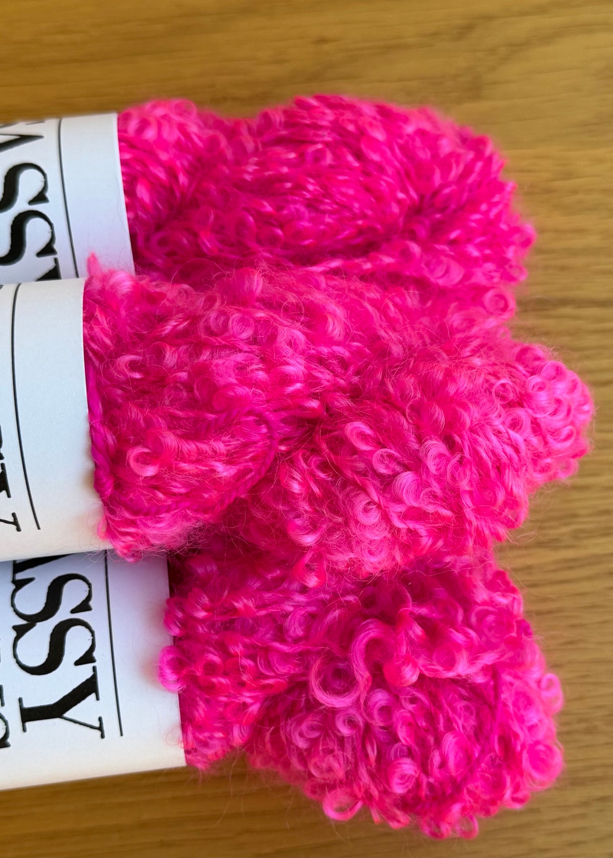 Mohair Loop - Pink