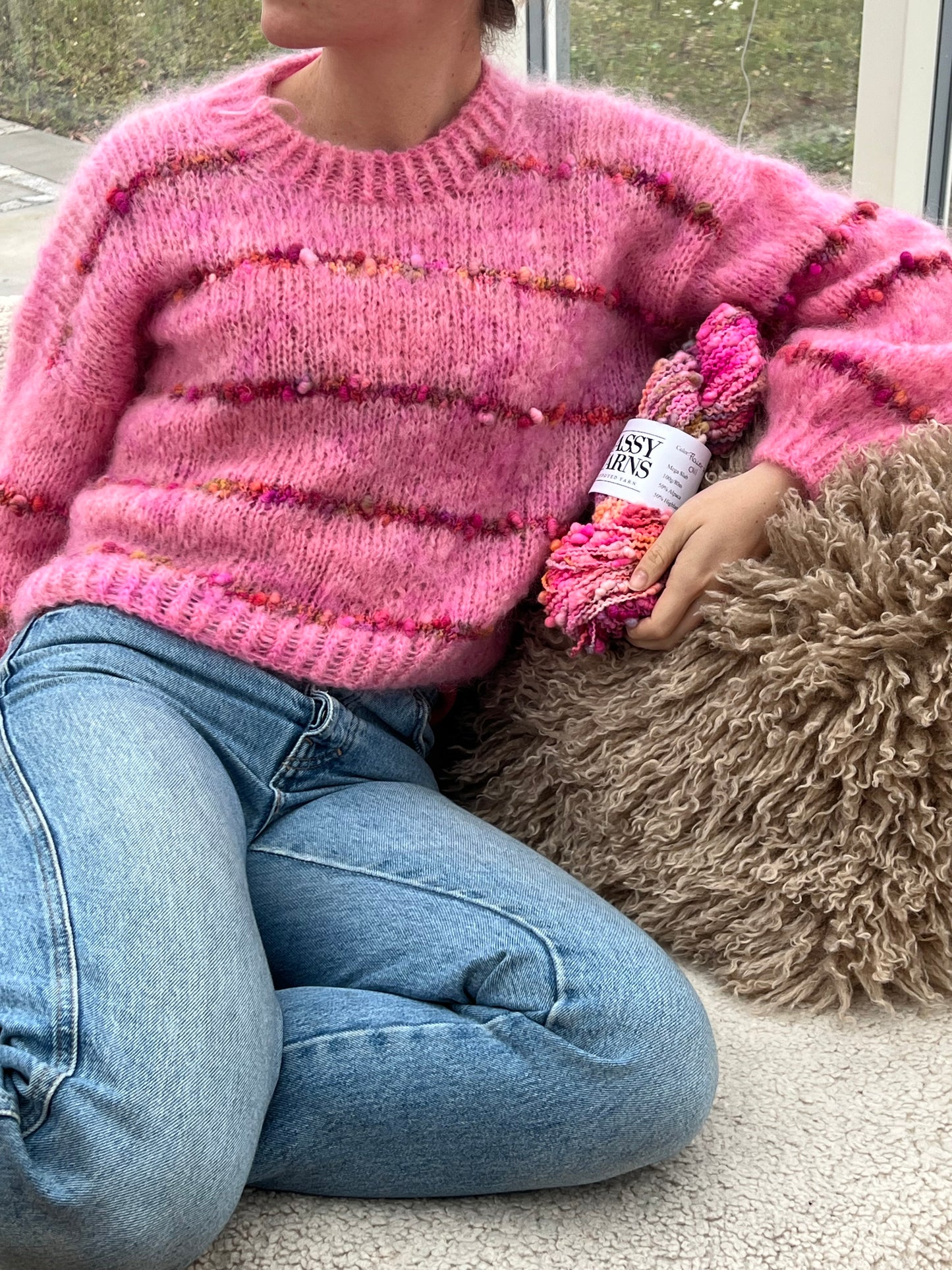 VIGGA SWEATER AF SKABAGTIG