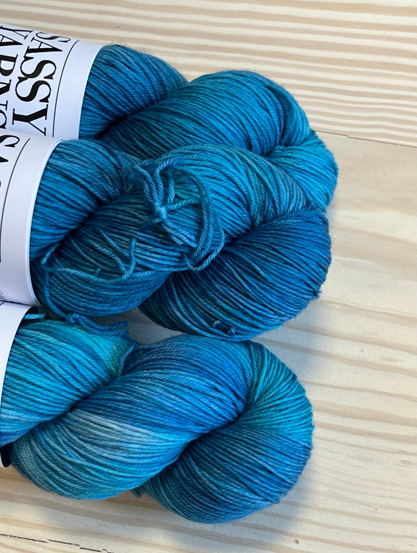 Merino Fingering - Påfugl - View 2