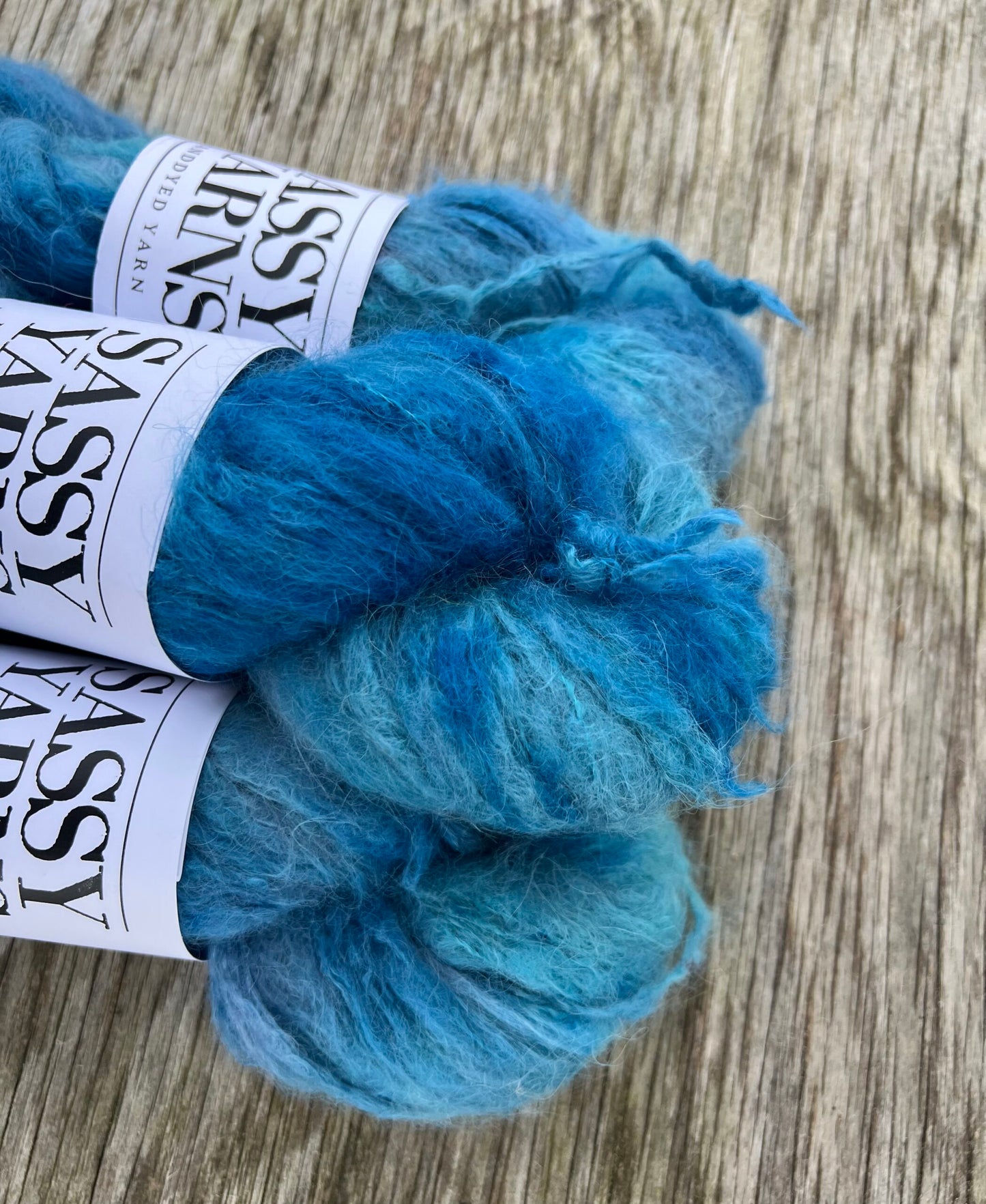 Suri Silk - Påfugl - View 2