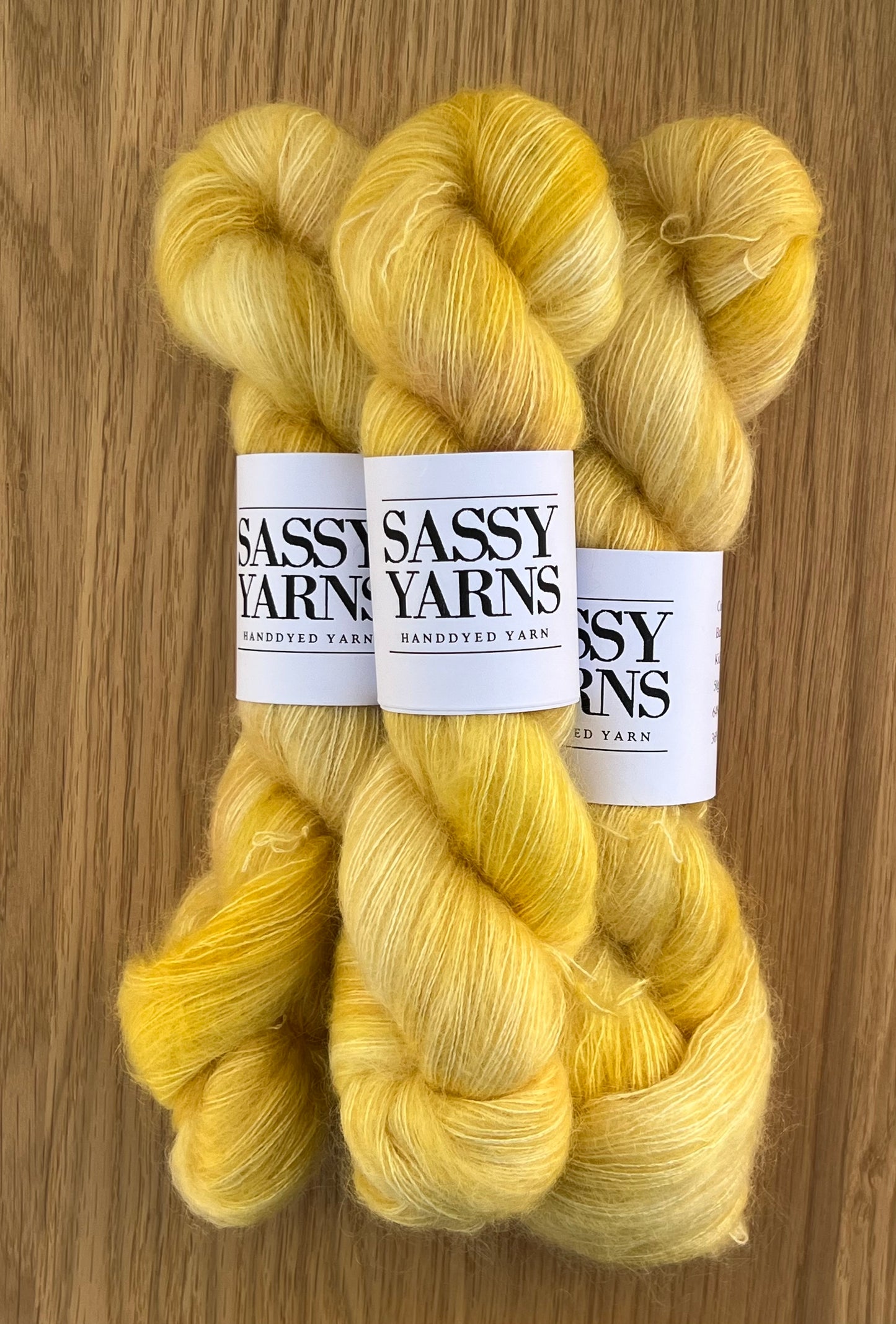 Kid silk mohair - Solskin