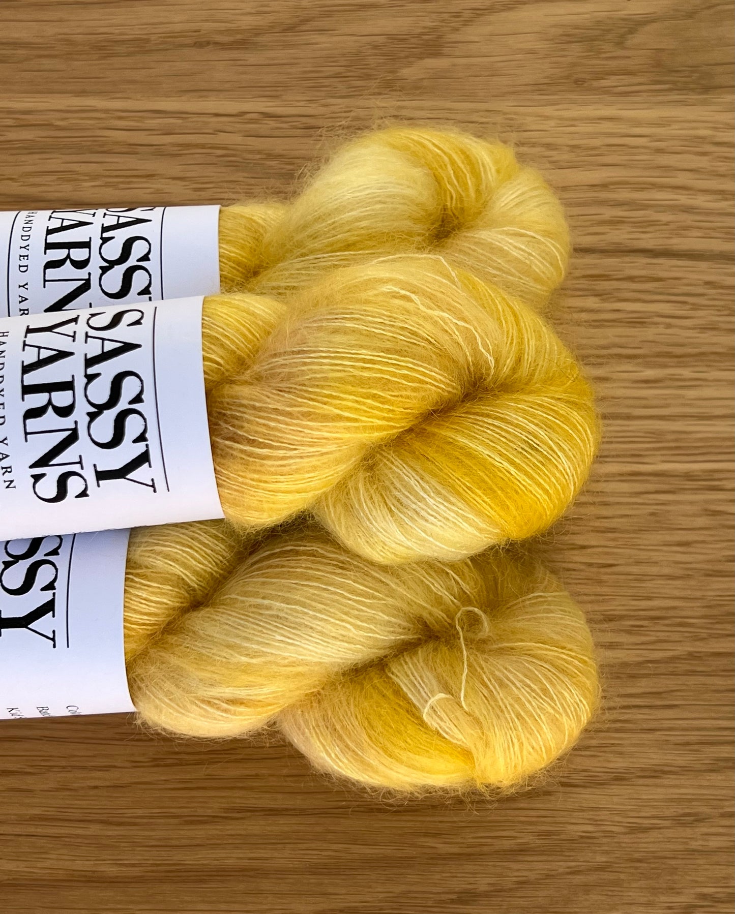 Kid silk mohair - Solskin