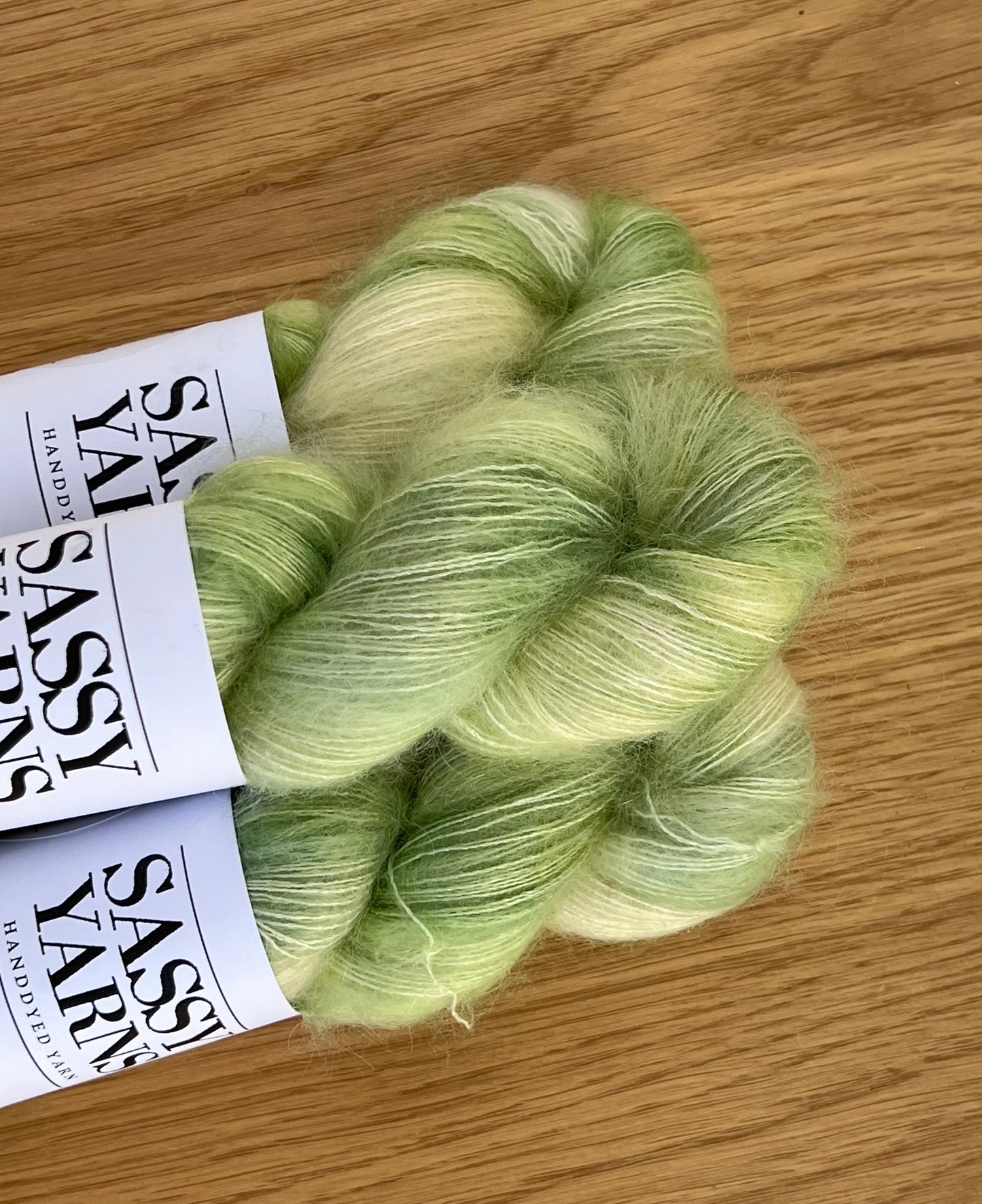 Kid silk mohair - Lys grøn