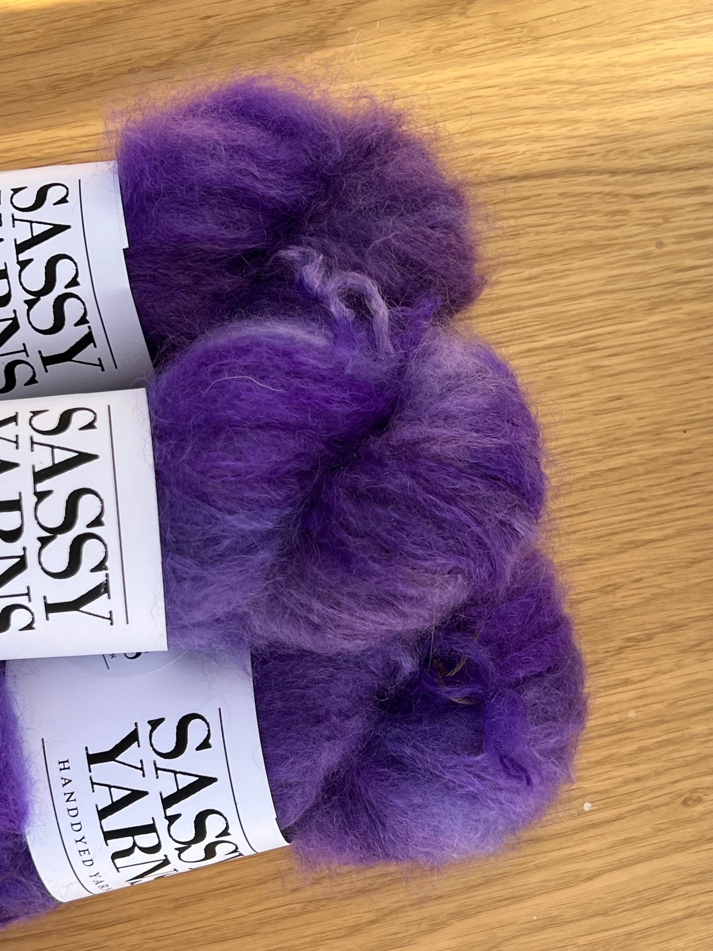 Chunky/fed Mohair - Velvet