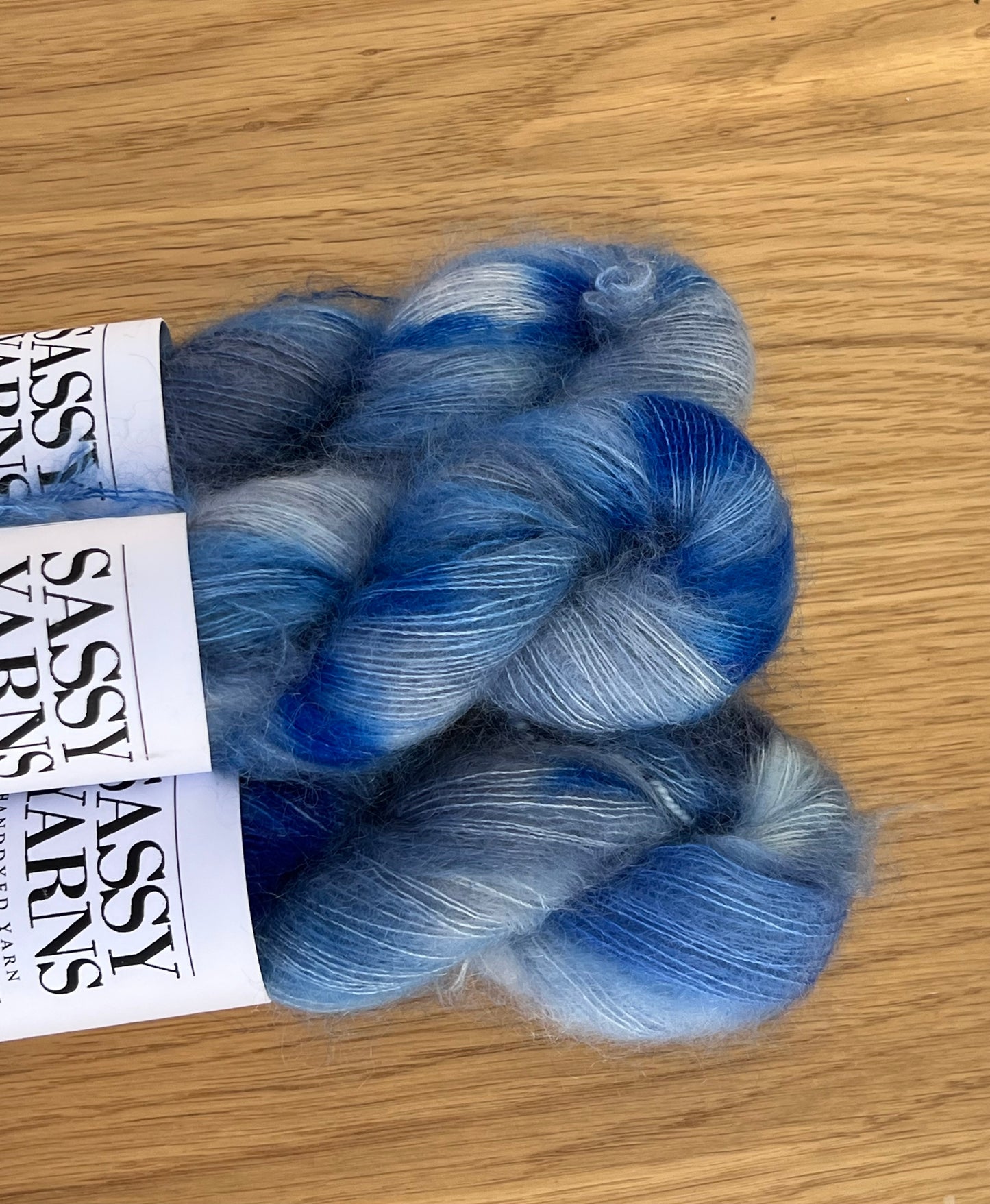 Kid silk mohair - Isdronningen