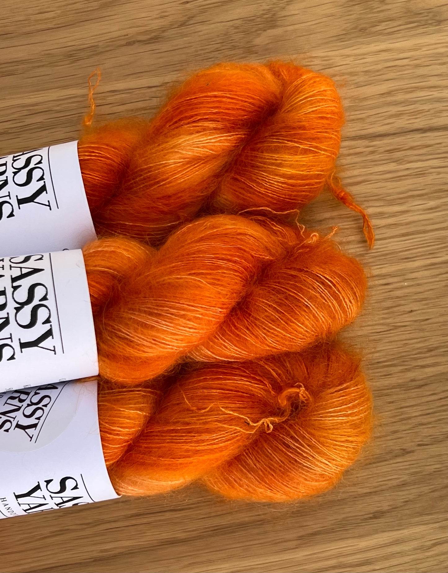 Kid silk mohair - Appelsiner