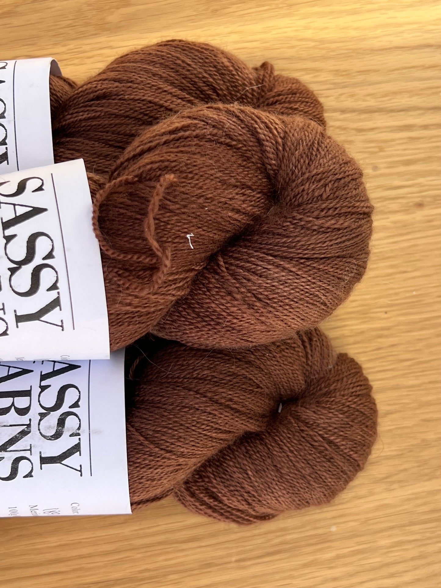 Merino lace 800 - Chokolade