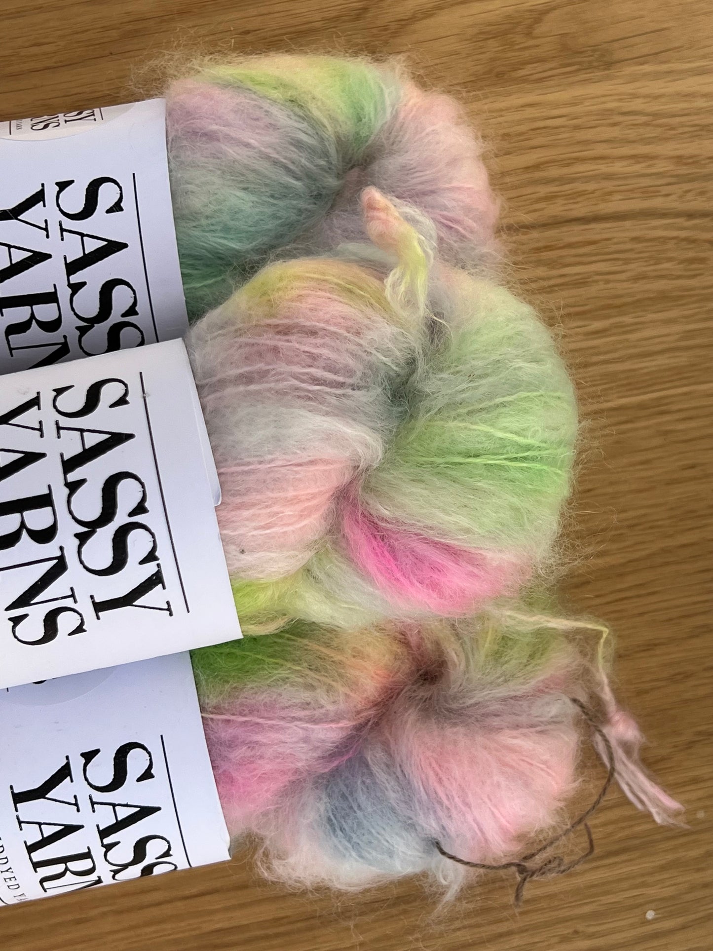 Chunky/fed Mohair - Enhjørninge Prutter