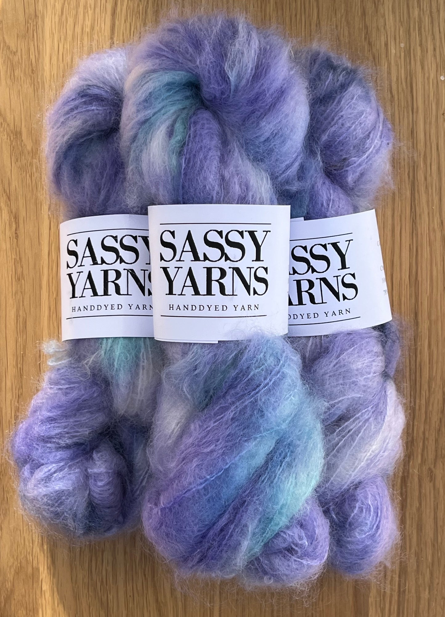 Chunky/fed Mohair - Pure