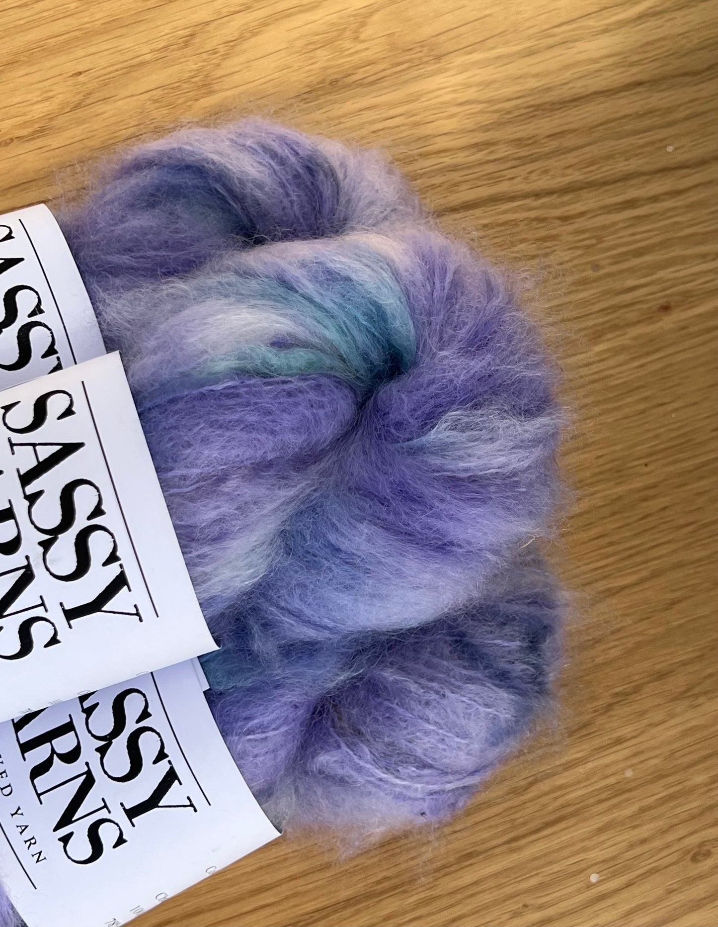 Chunky/fed Mohair - Pure