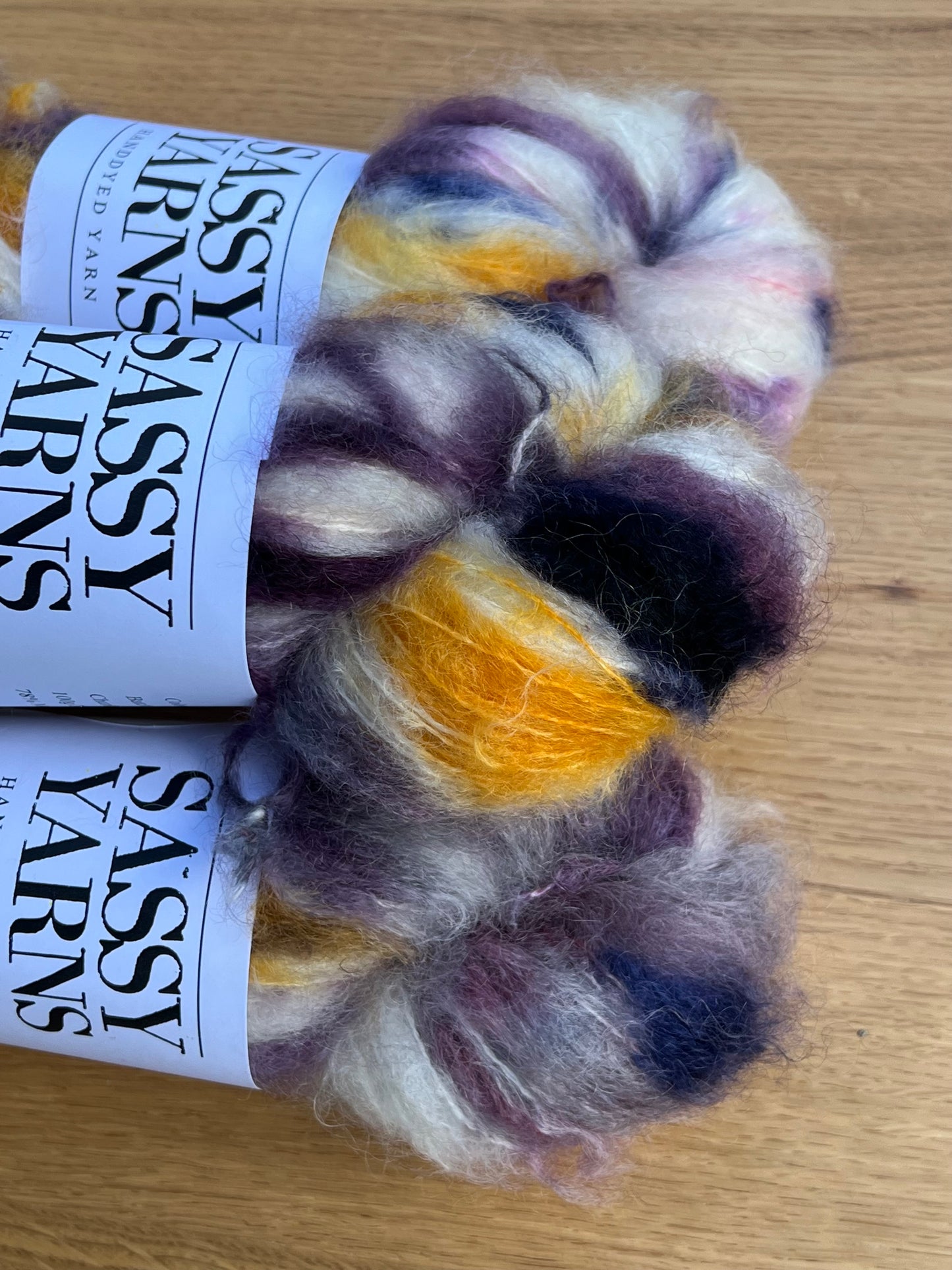 Chunky/fed Mohair - Blommer