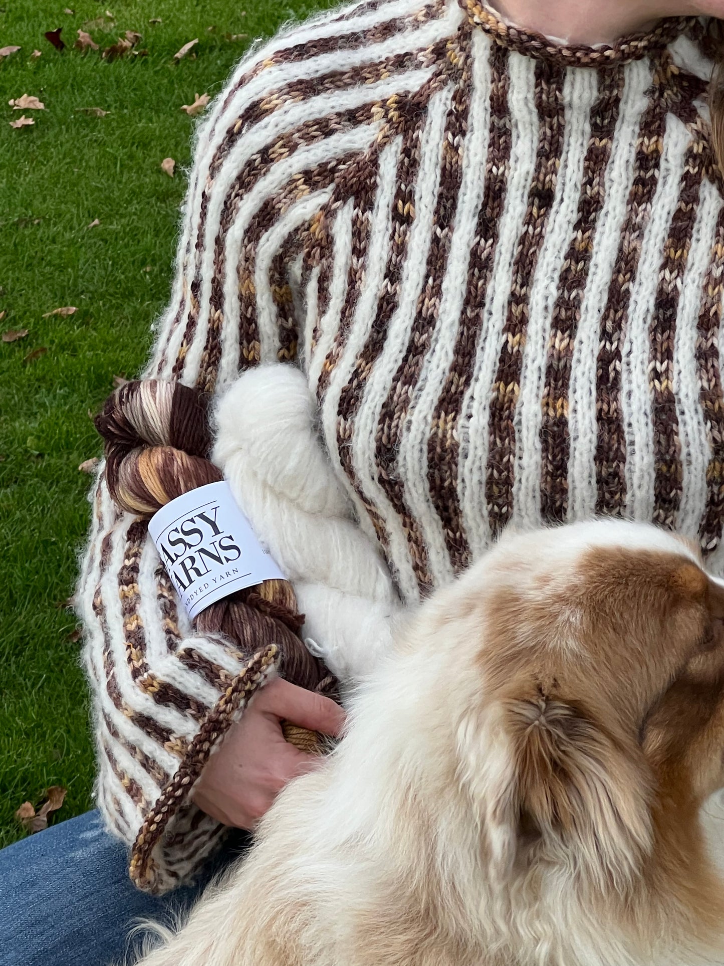 Vertikale striber - Opskrift af Gitte Bindesbøl Larsen