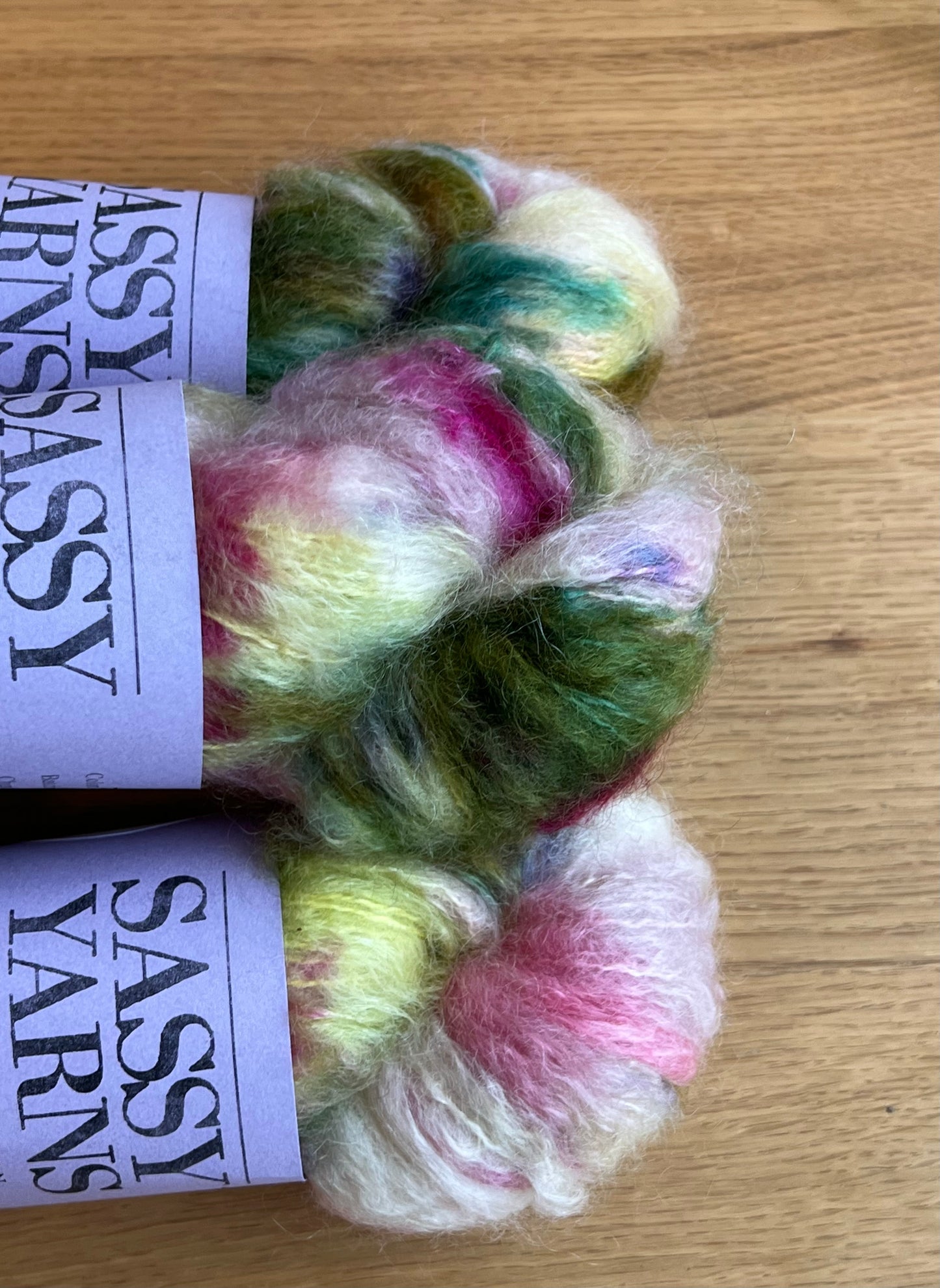 Chunky/fed Mohair - Forår