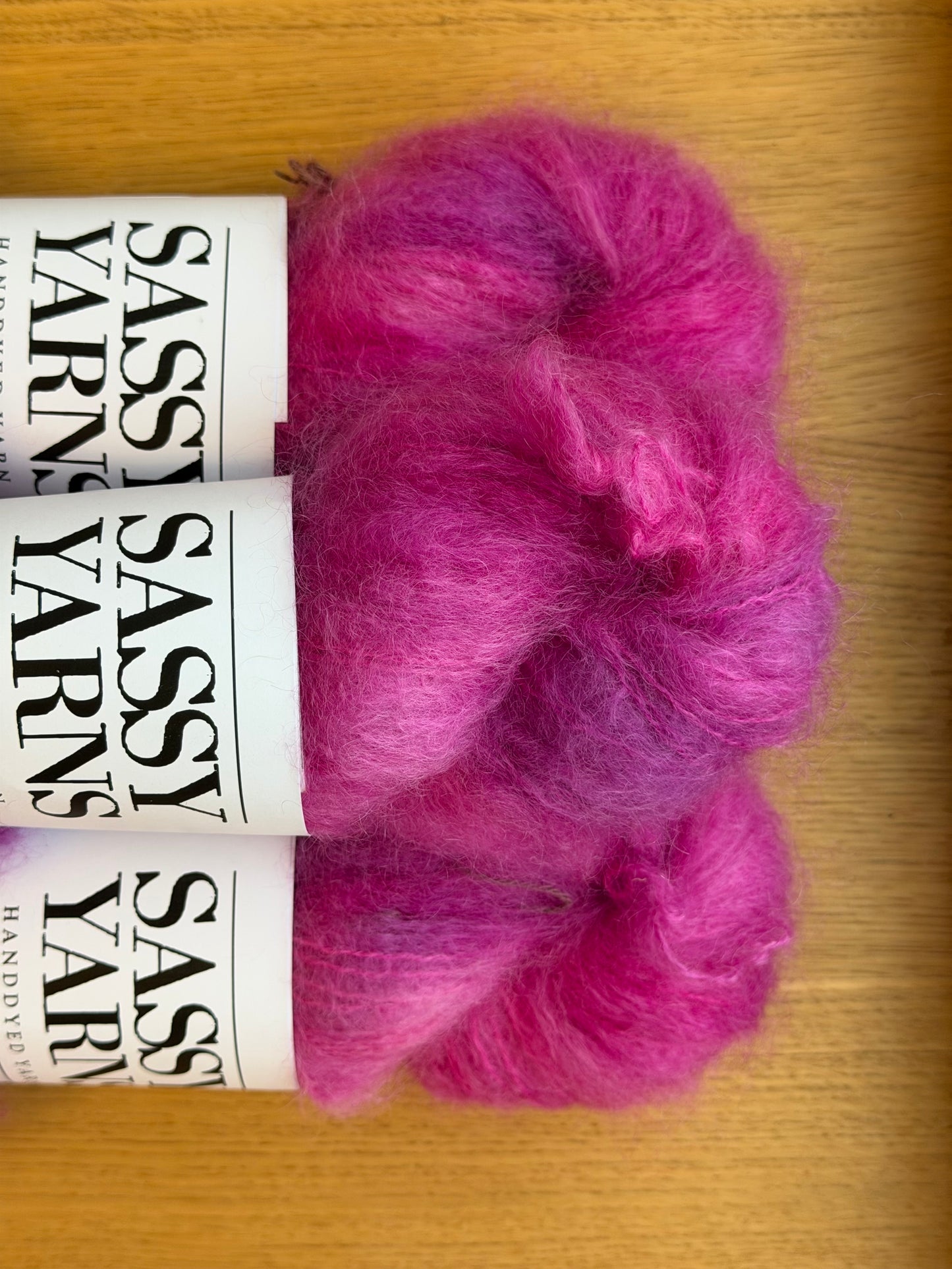 Chunky/fed Mohair - Fuchsia