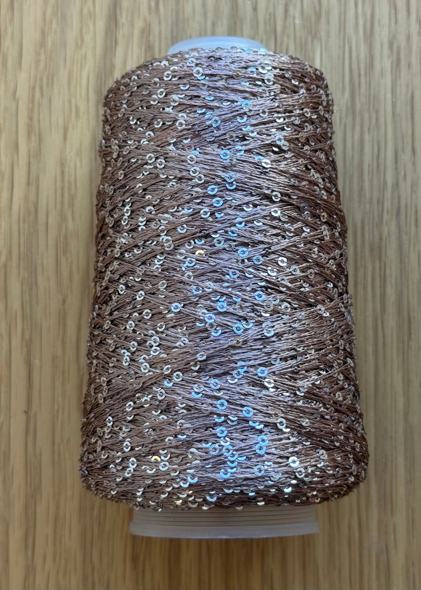 Små pailletter - bronze