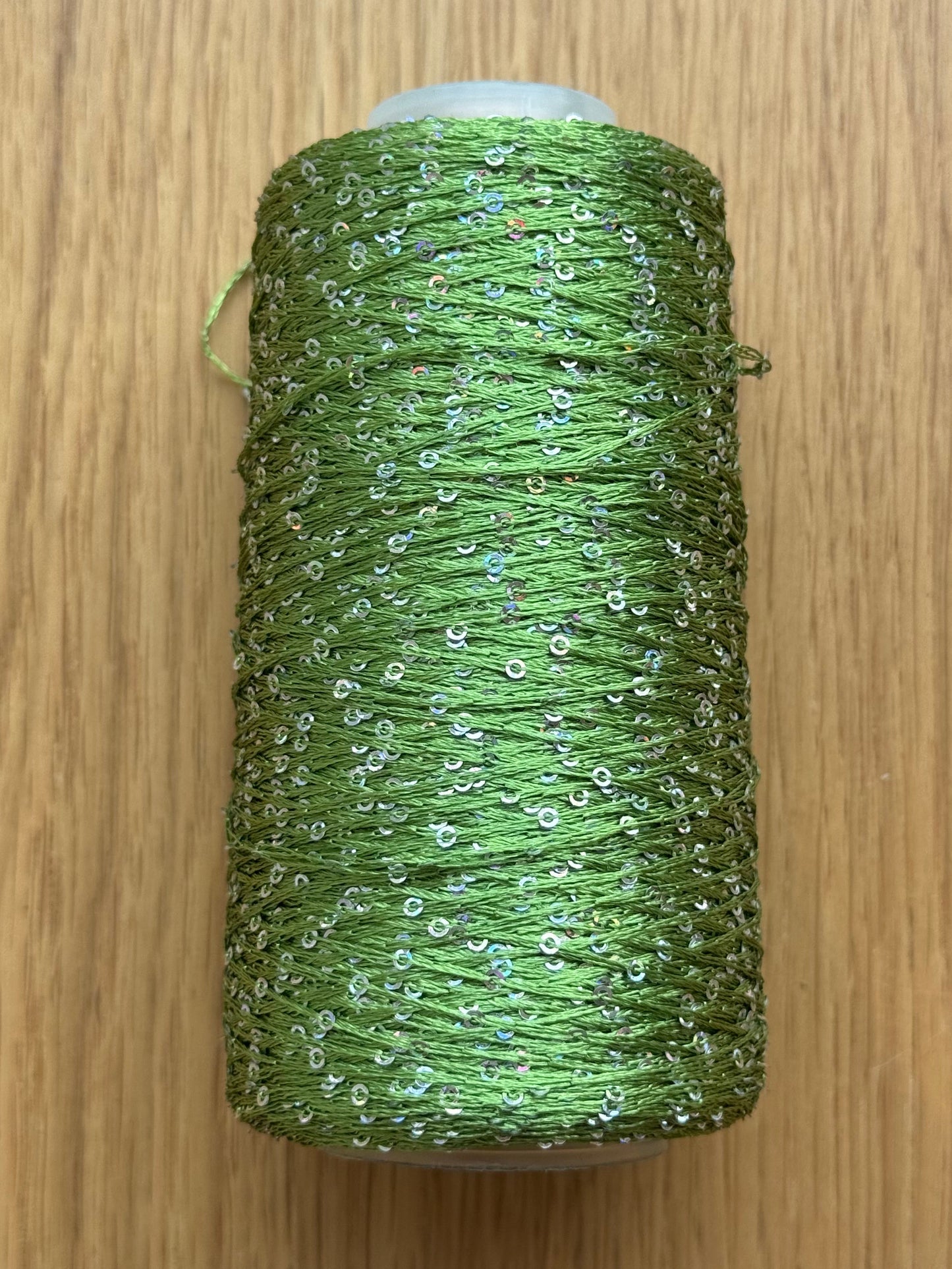 Små pailletter - peridot