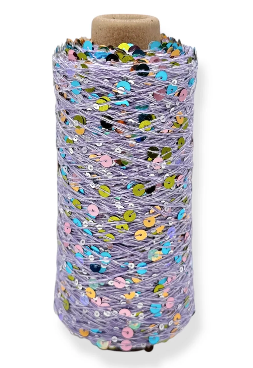 Wolle Halle Paillette - Lavender Haze