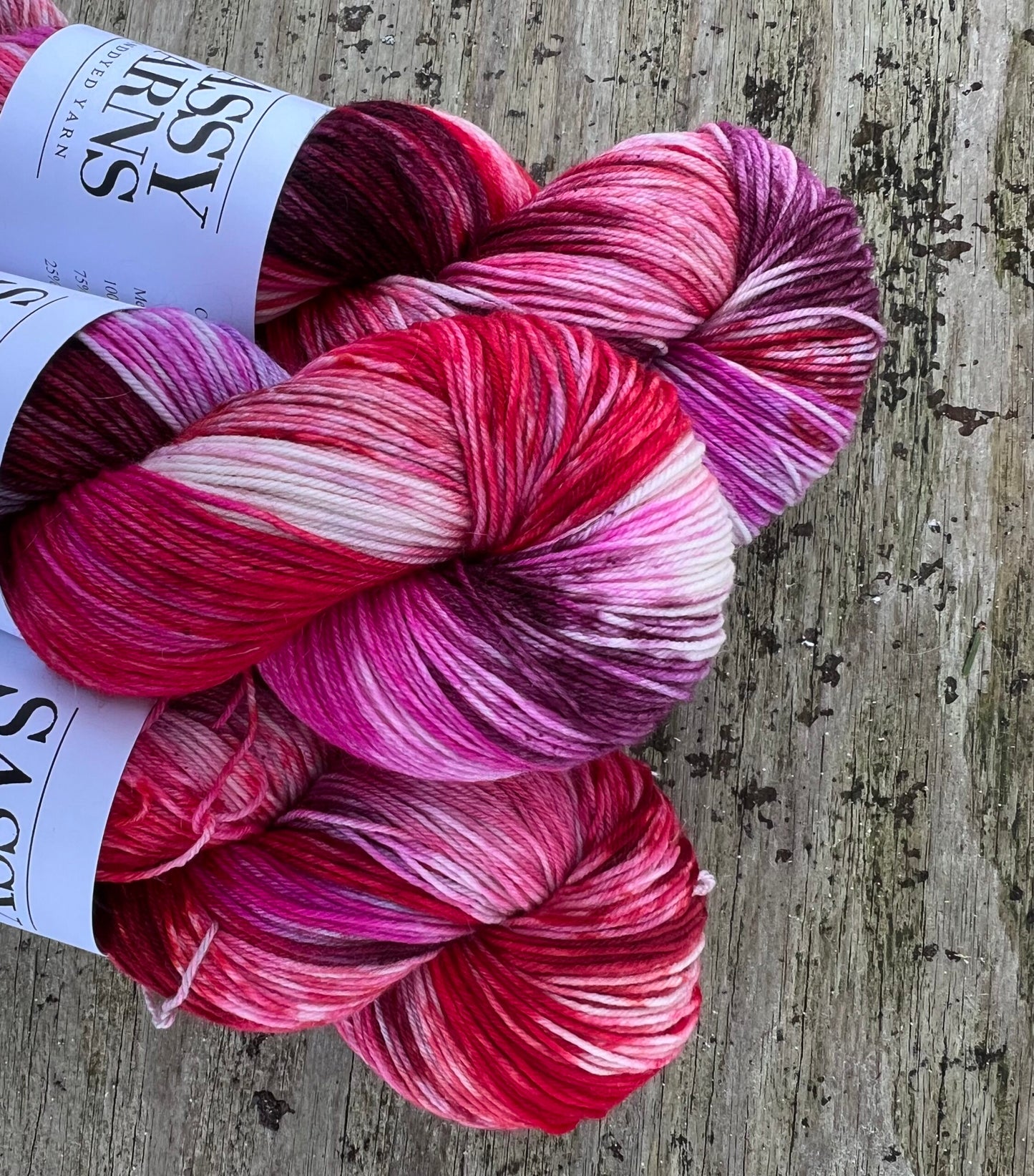 Merino Sock - Fransk Anemone - View 2
