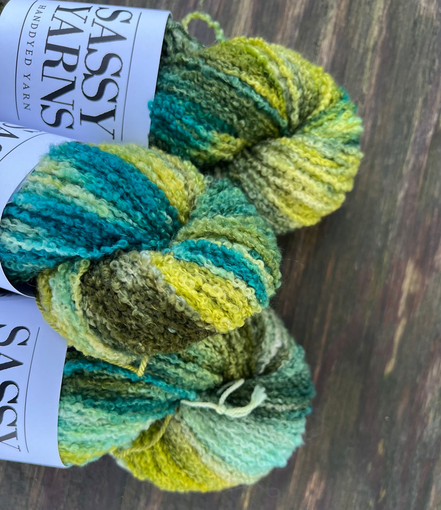 Merino Boucle - Skov - View 2