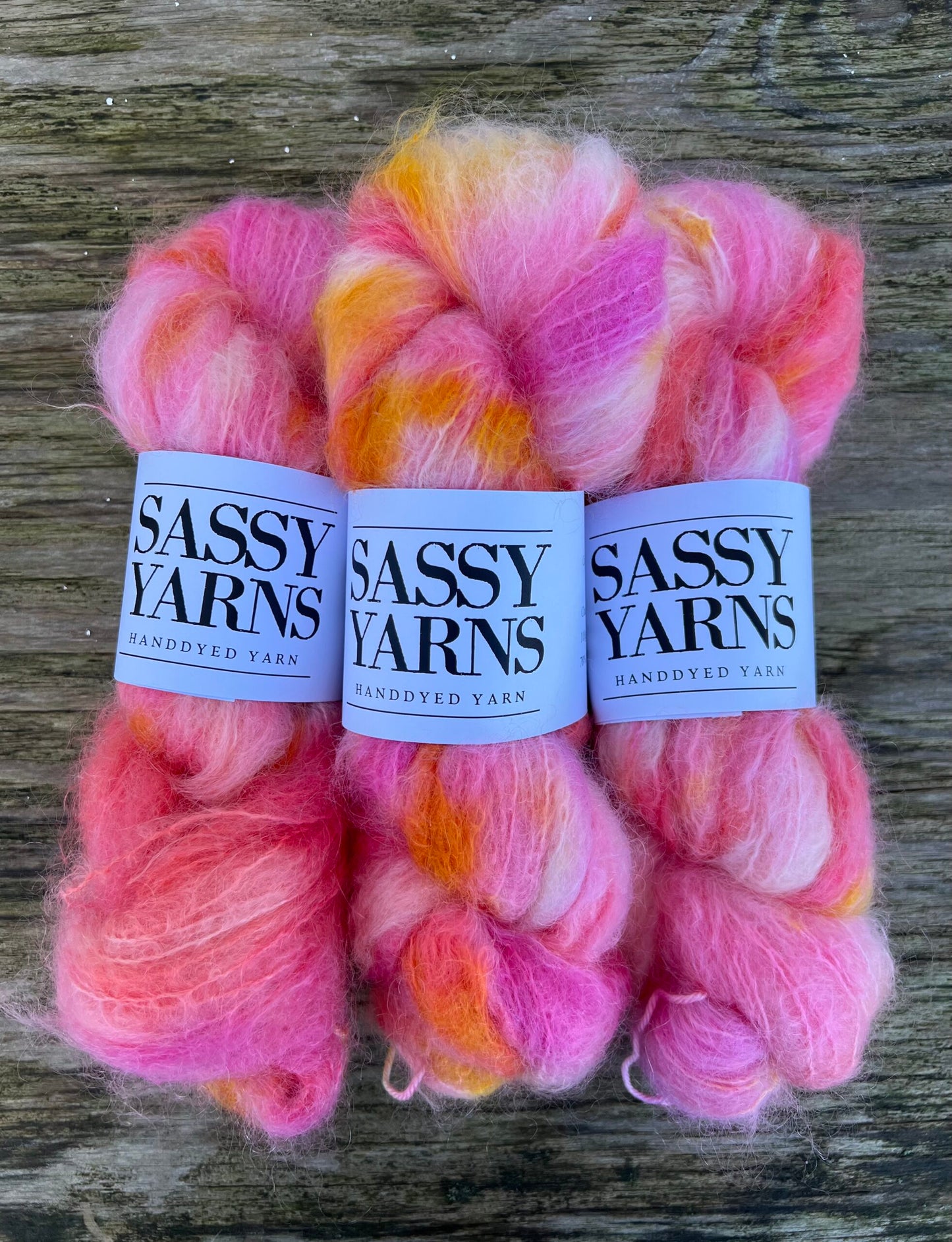 Chunky/fed Mohair - Tutti Frutti