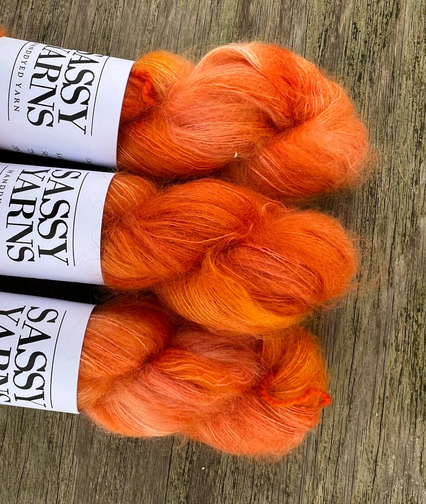 Kid silk mohair - Appelsiner - View 2