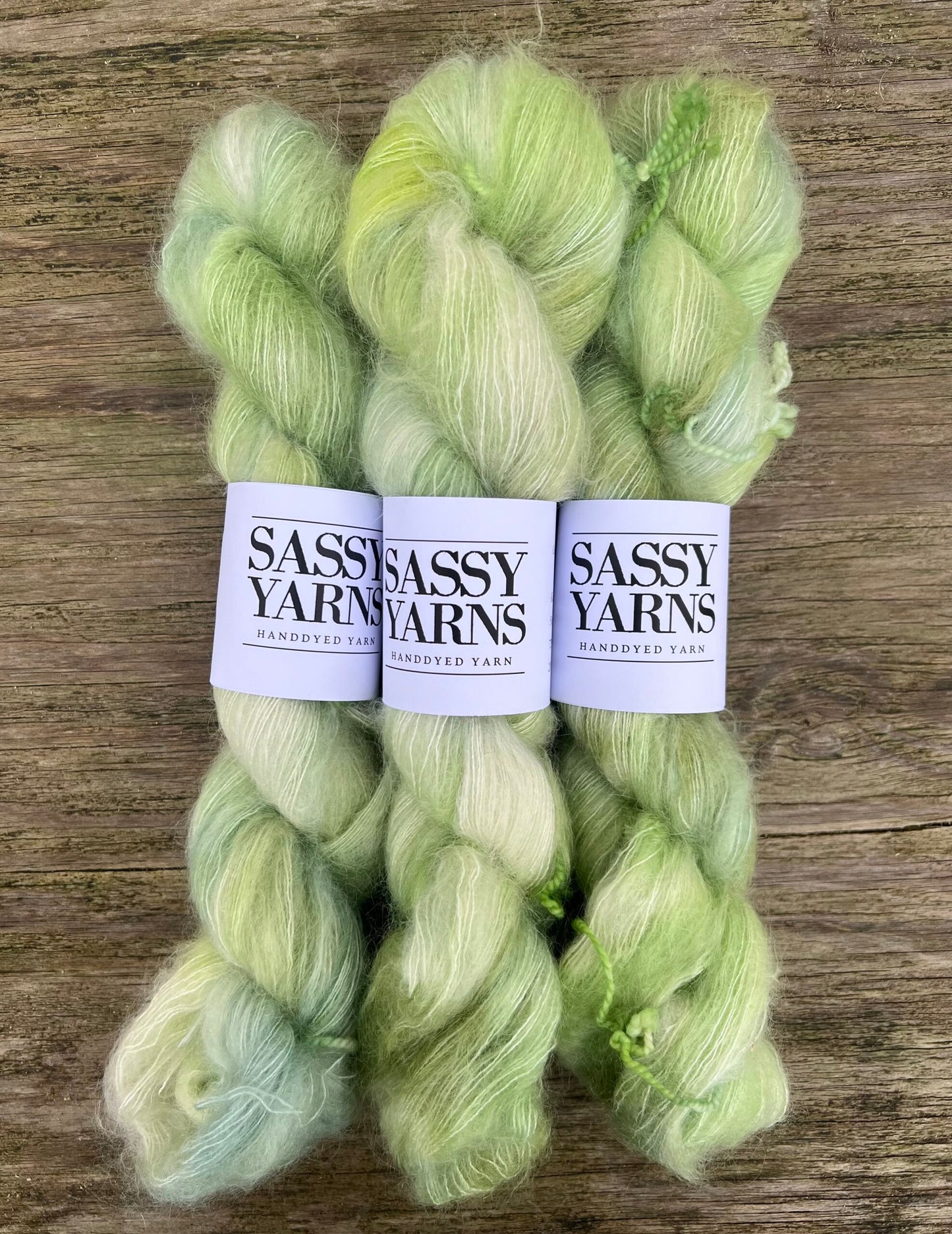 Kid silk mohair - Lys grøn