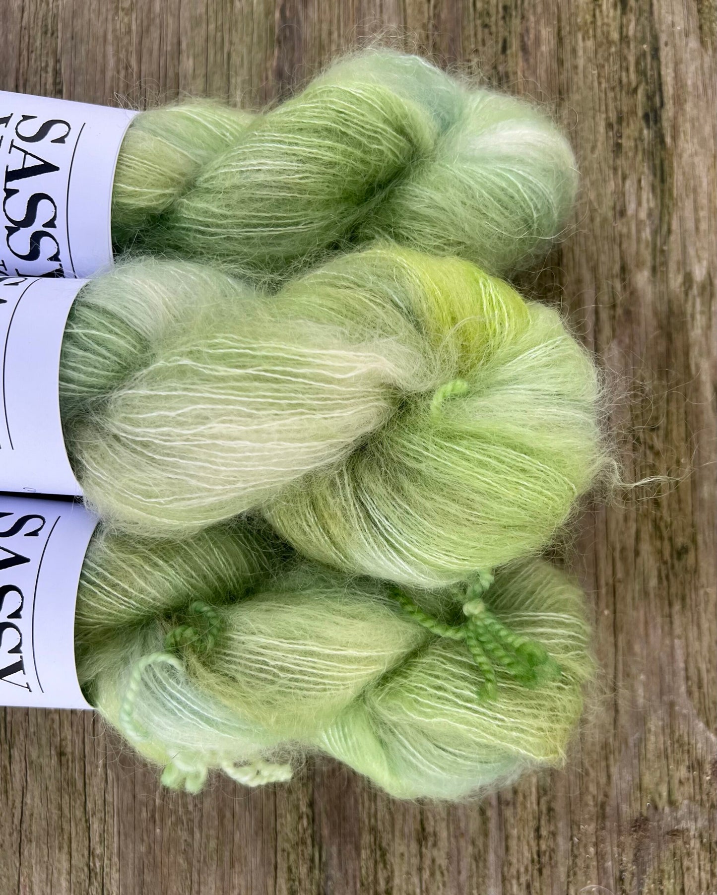 Kid silk mohair - Lys grøn - View 2