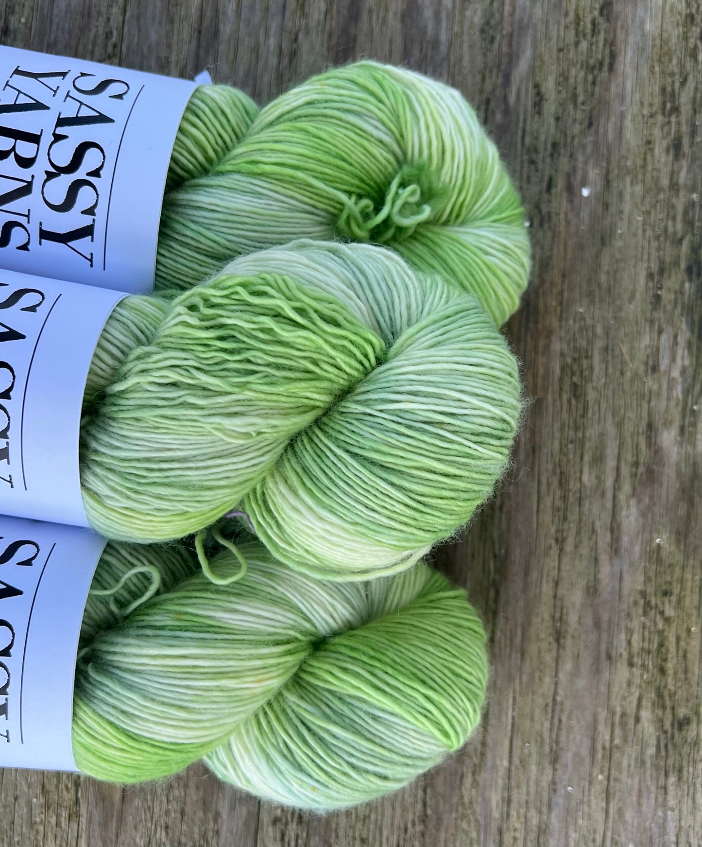 Merino Singles - Lys grøn - View 2