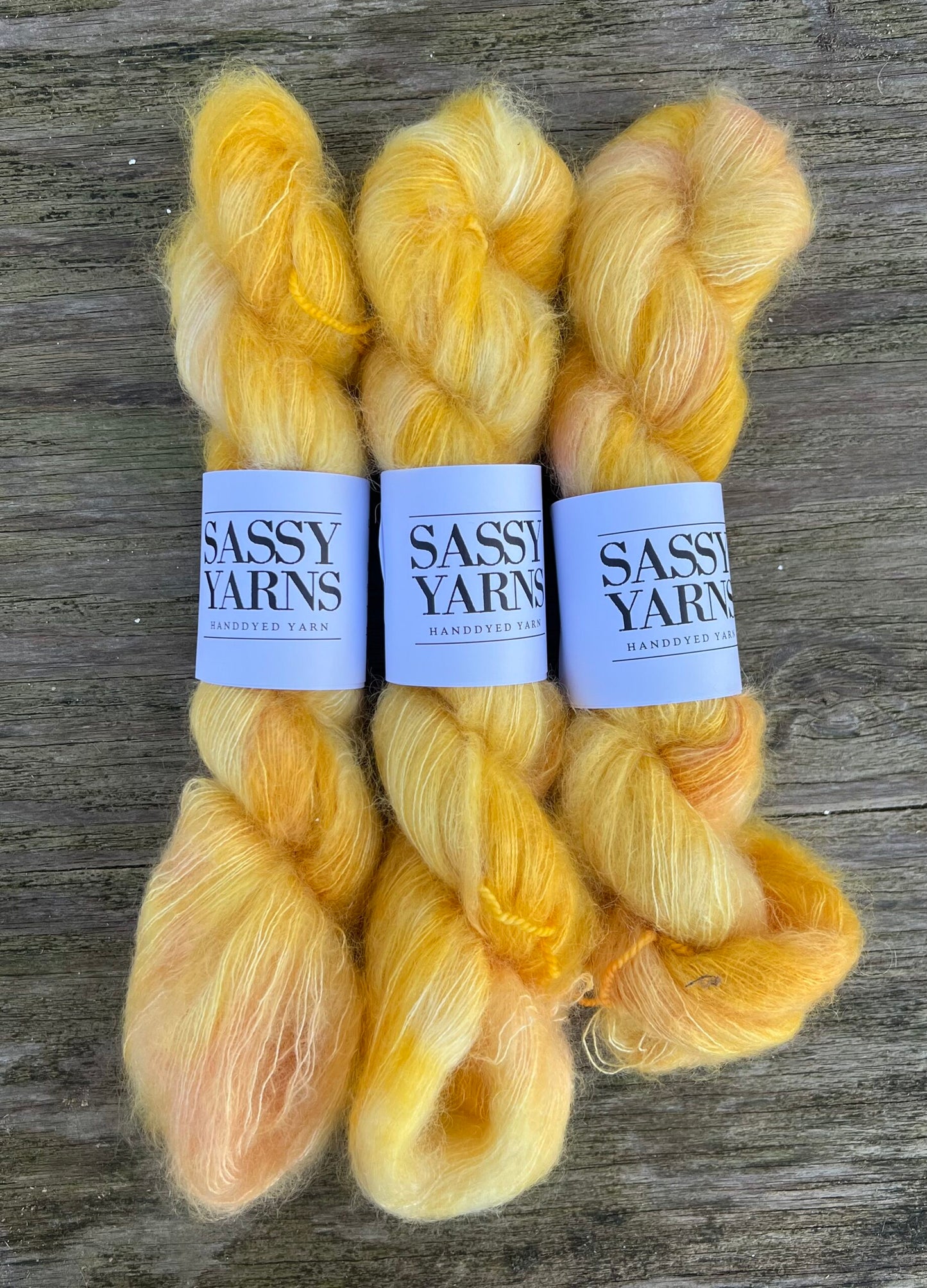 Kid silk mohair - Solskin