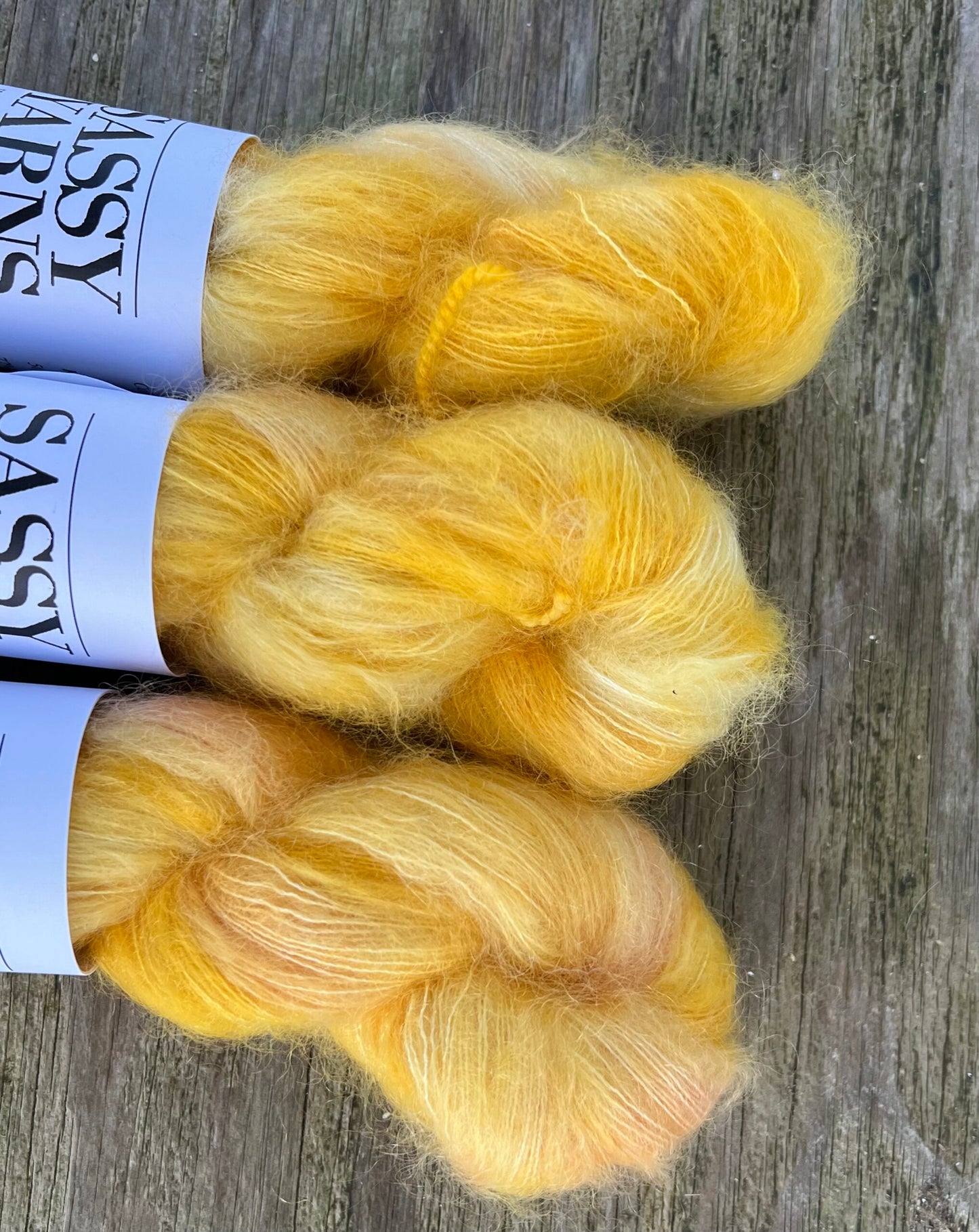Kid silk mohair - Solskin - View 2