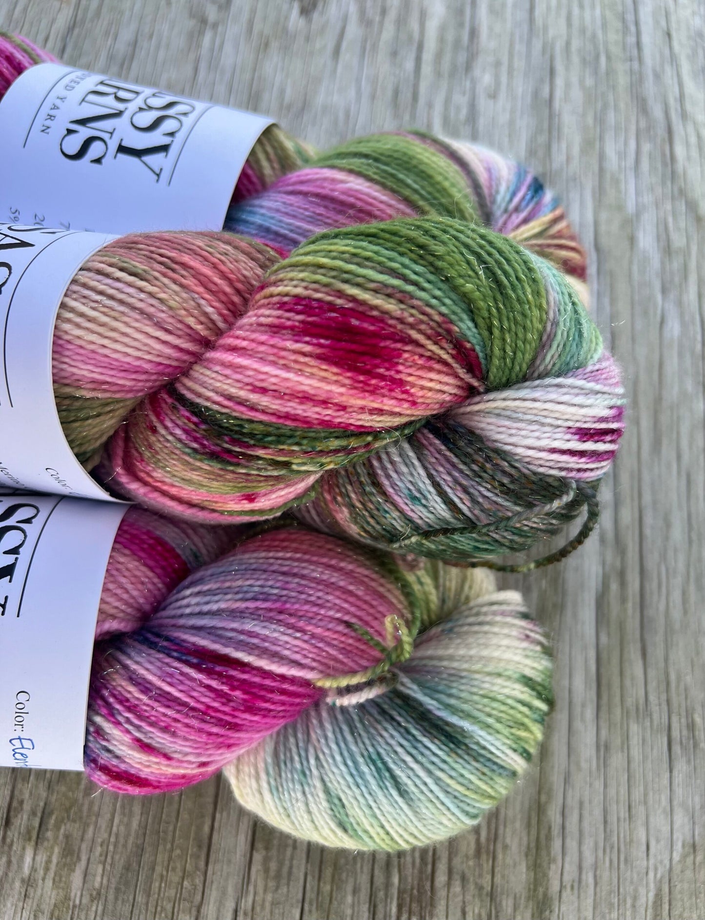 Merino Sølv Glitter Sock - Eventyr - View 2