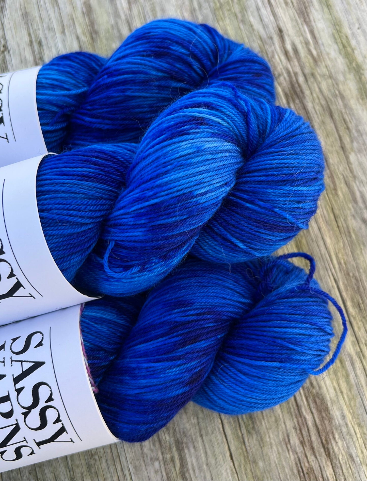 Merino Fingering - Royal - View 2