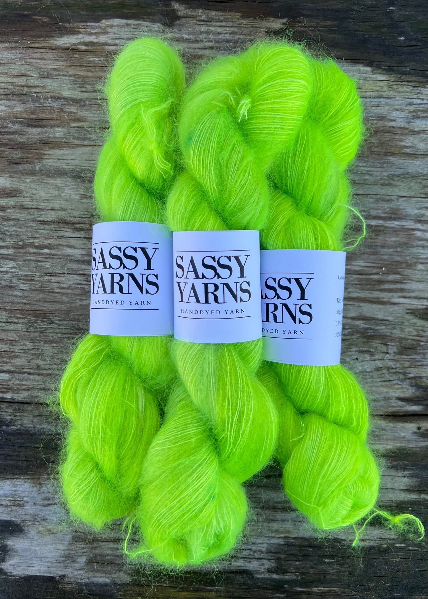 Kid silk mohair - Sure Æbler