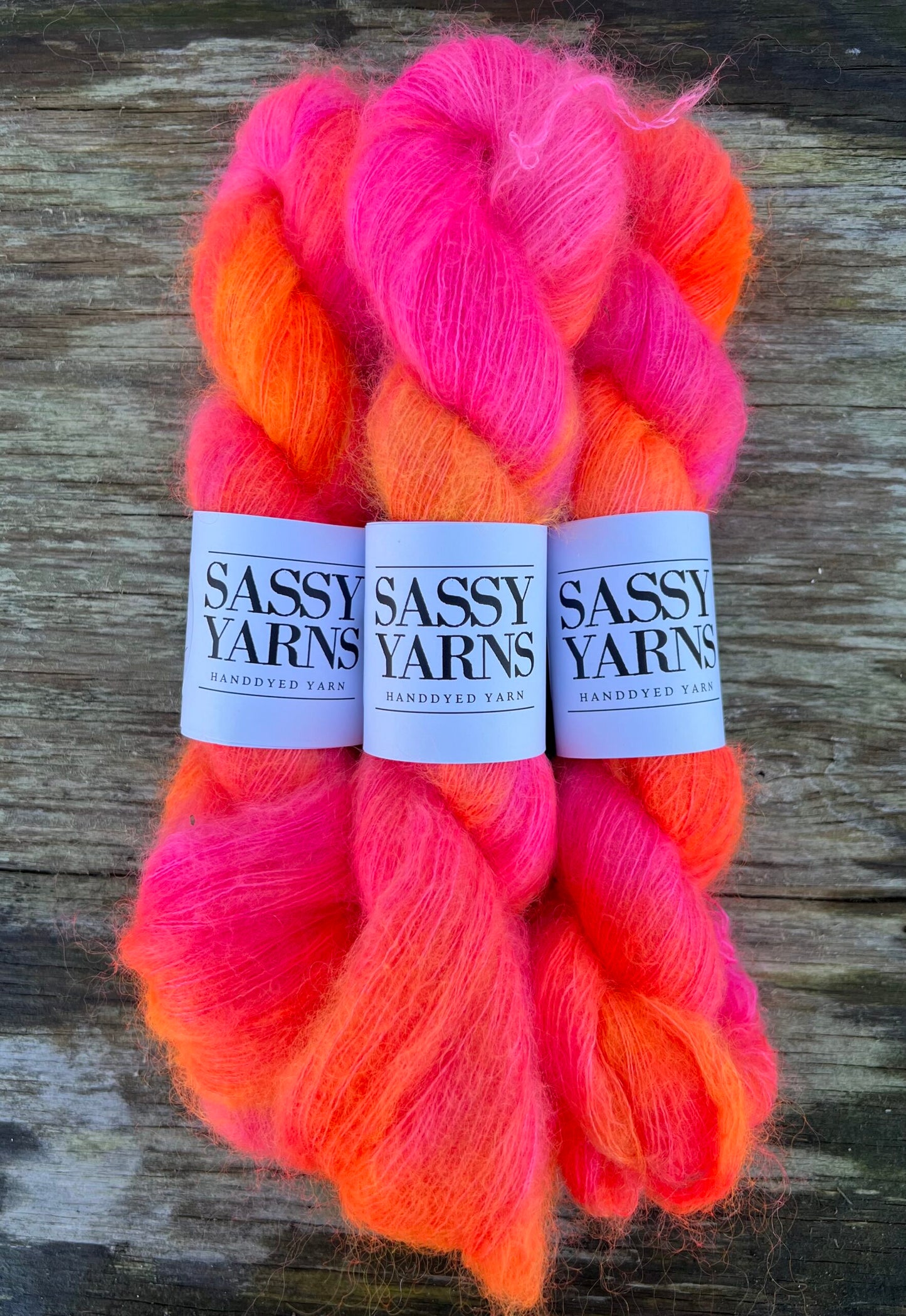 Kid silk mohair - Tequila Sunrise