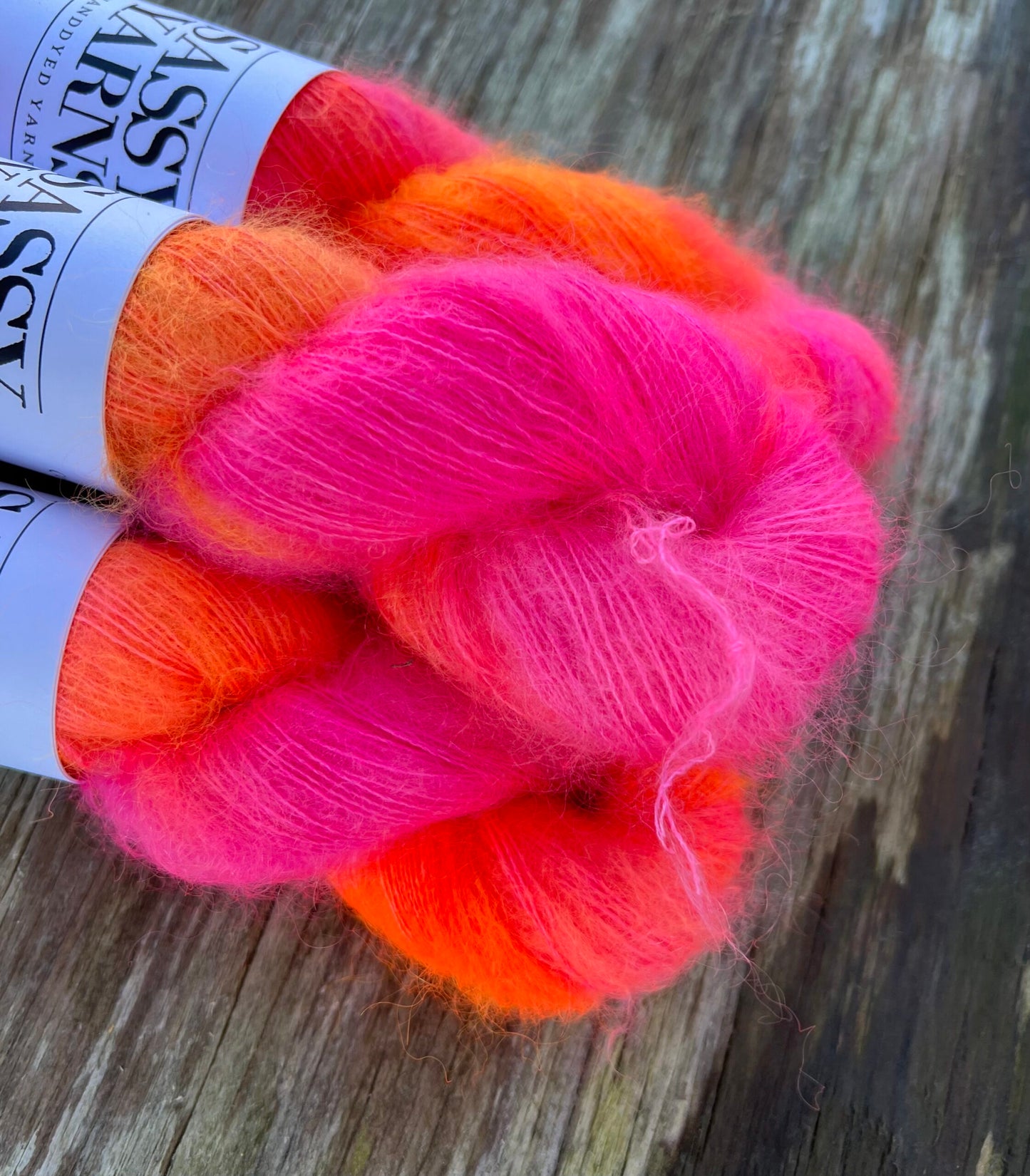 Kid silk mohair - Tequila Sunrise - View 2