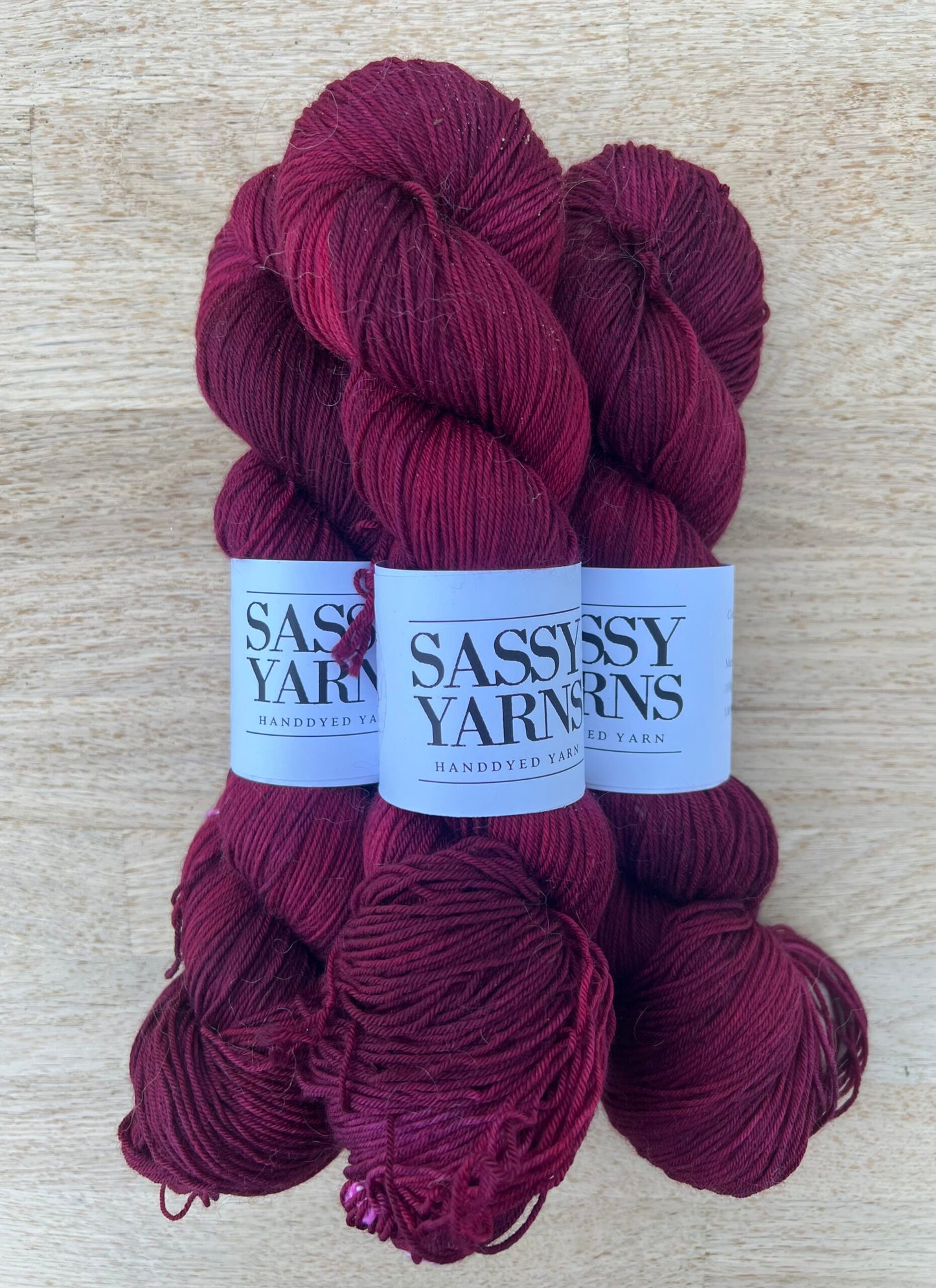 Merino Fingering - Rødvin