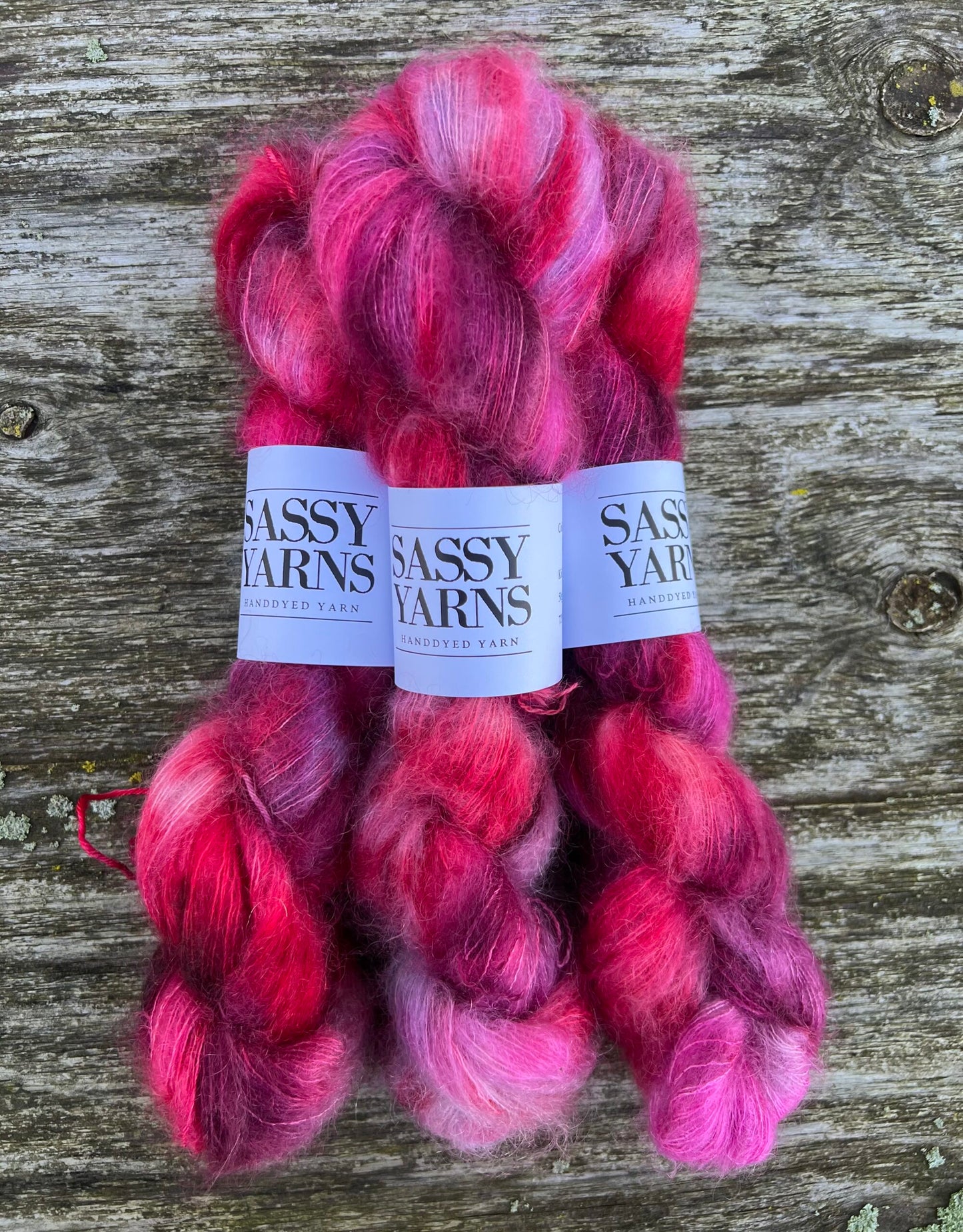 Kid silk mohair - Fransk Anemone