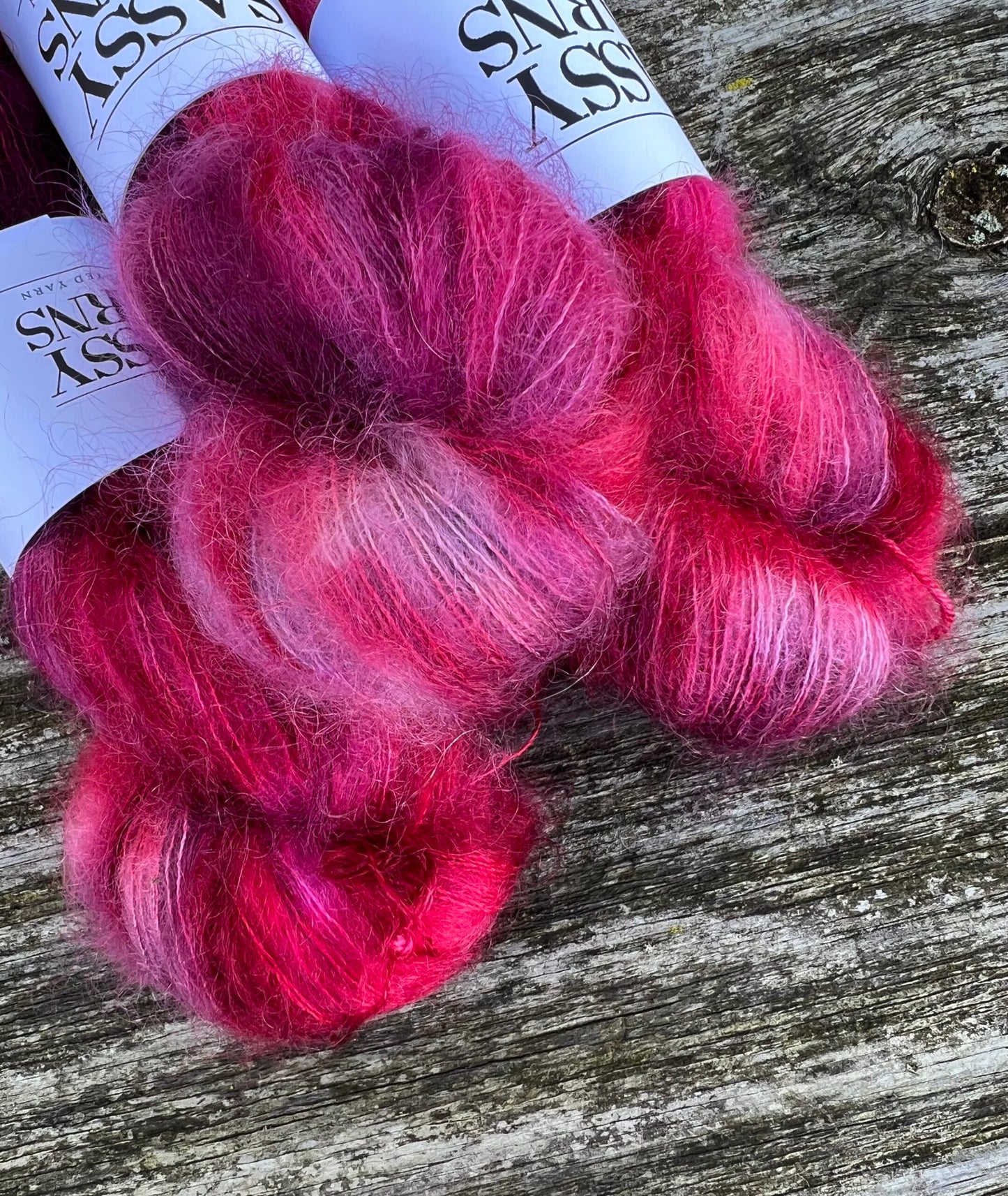 Kid silk mohair - Fransk Anemone - View 2