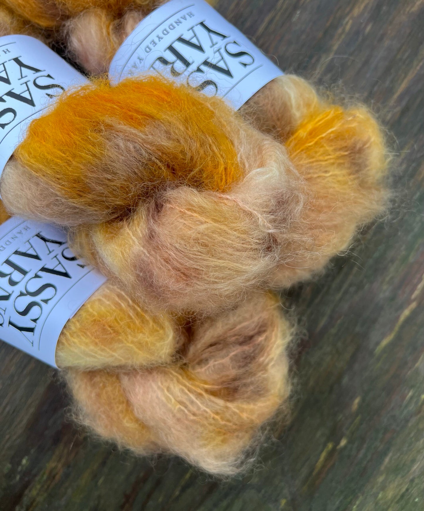 Chunky/fed Mohair - Honning Bjørn - View 2