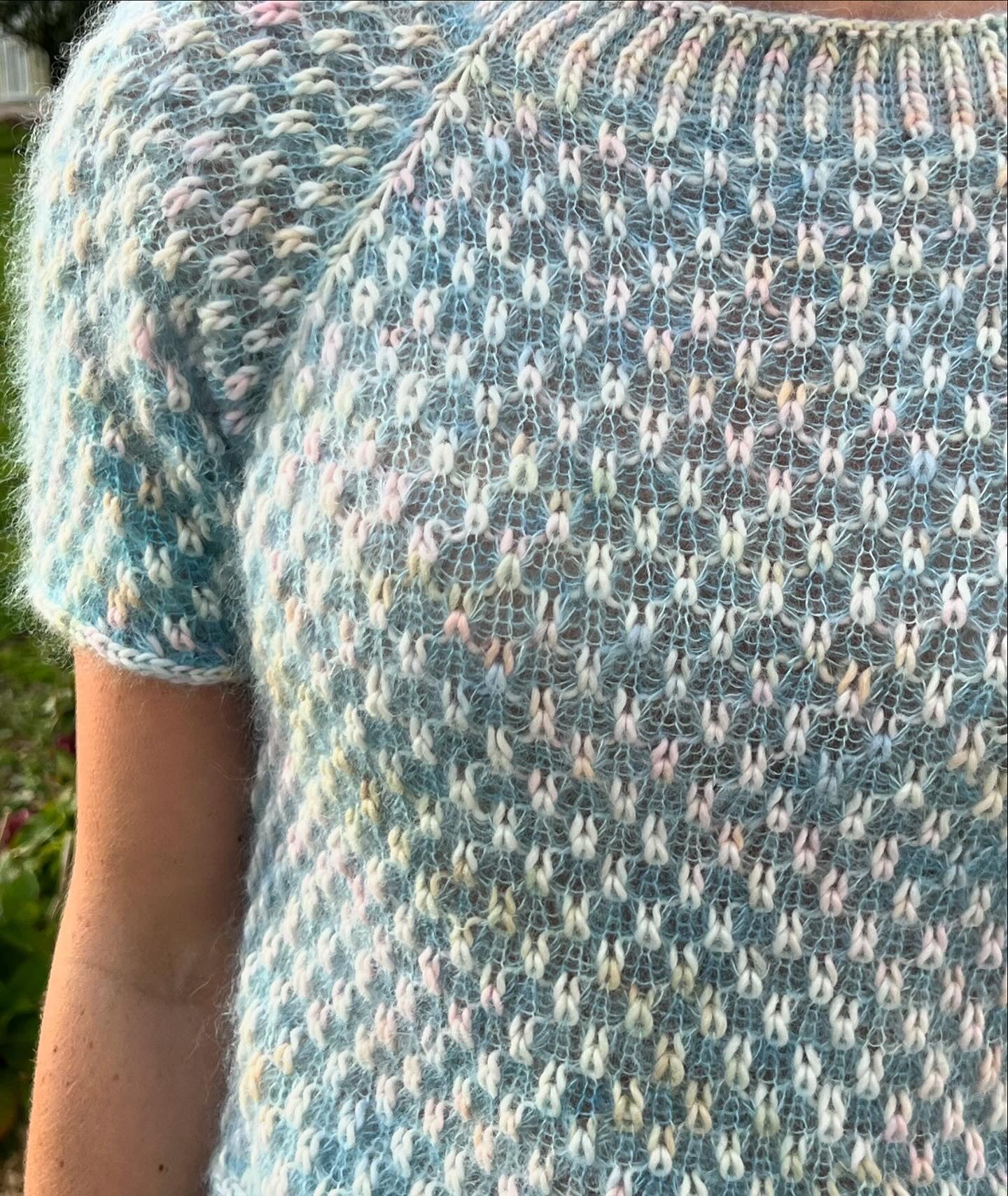 CRAZY COUSIN AF PURE KNIT AND PURL – BLÅ