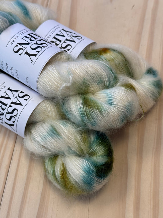 Kid silk mohair - Anemoner