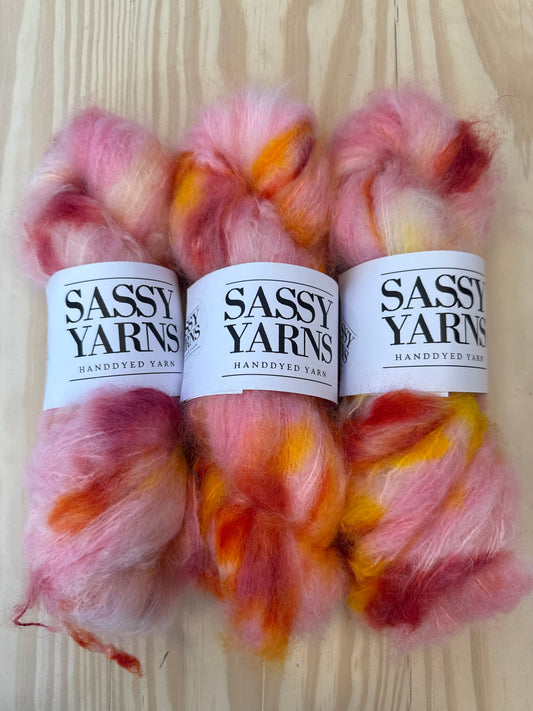 Chunky/fed Mohair - Filur