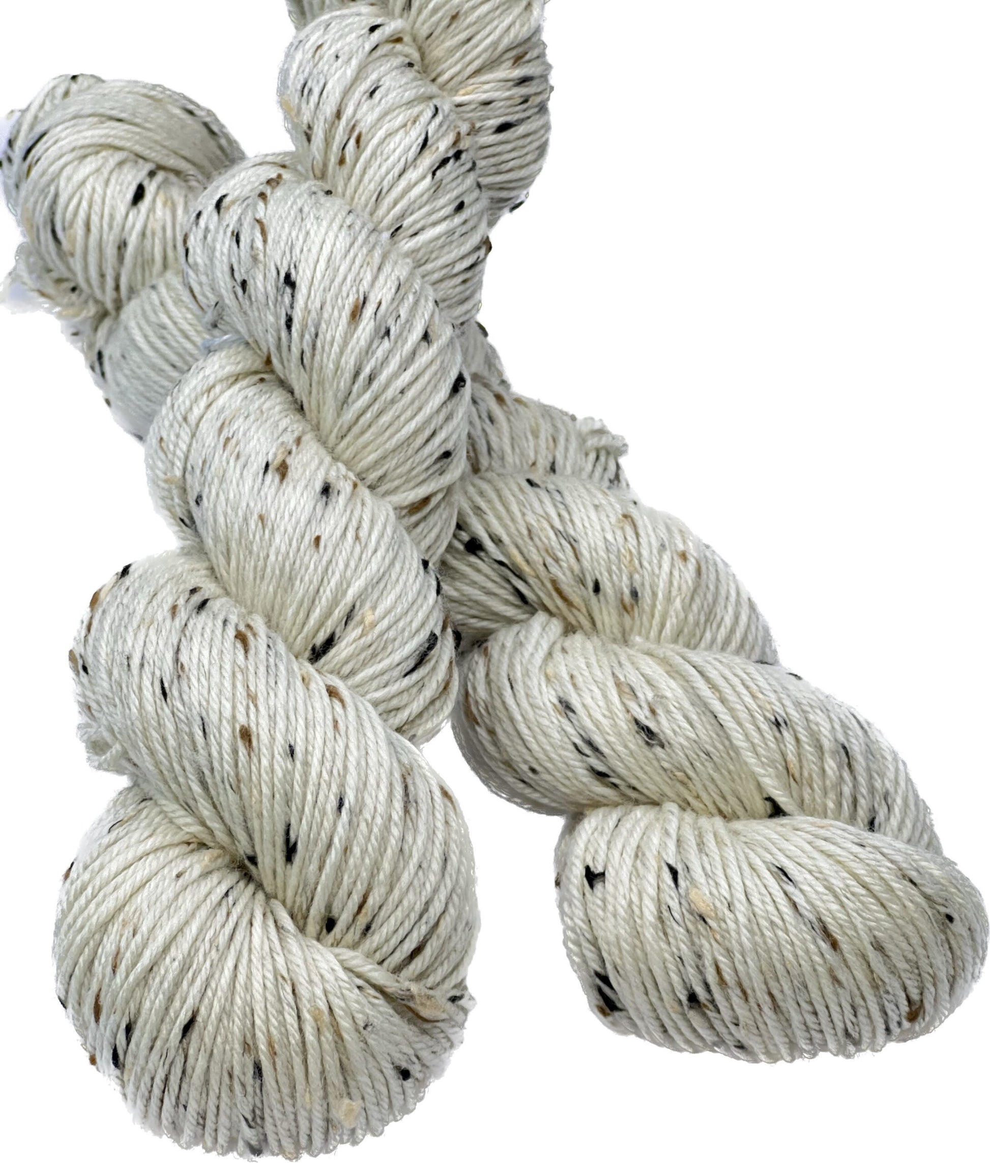 Merino Tweed ufarvet - View 4
