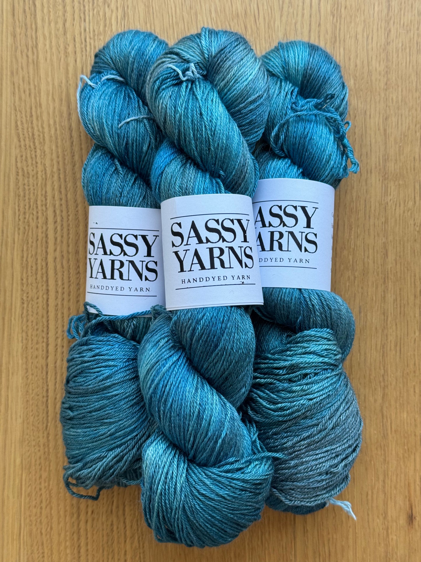 Merino Silk 400 - Påfugl